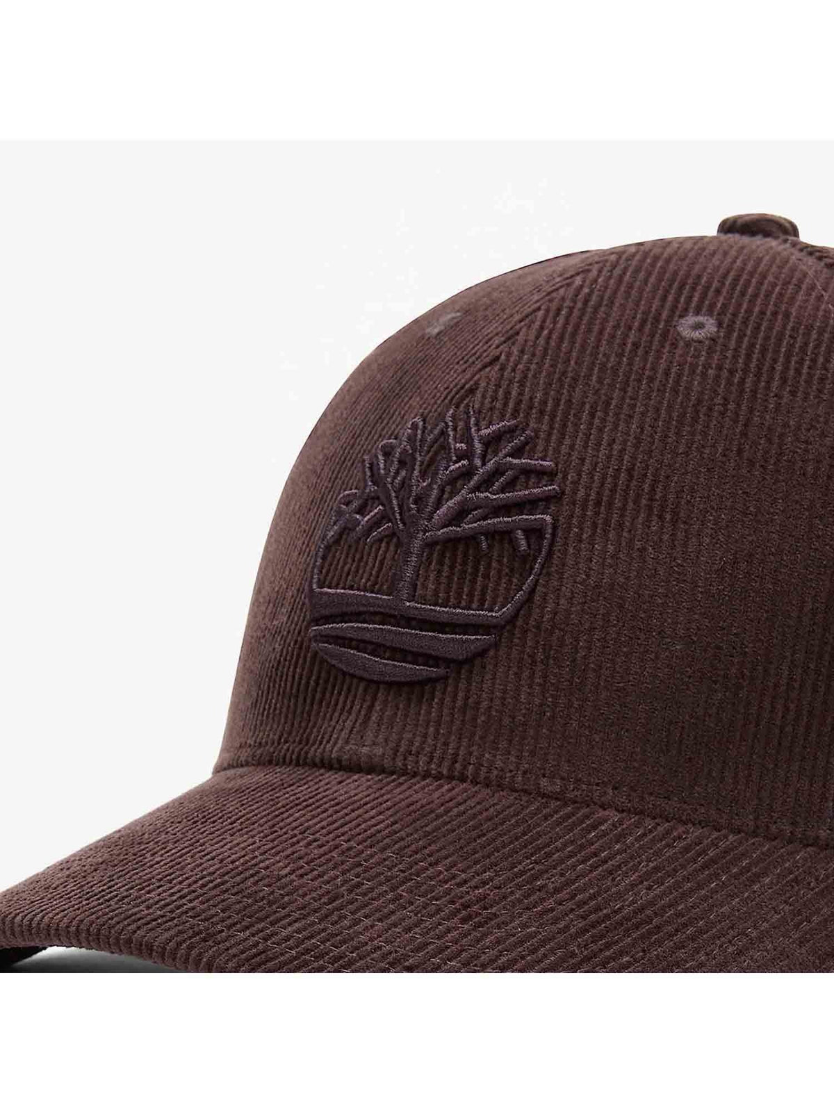 Timberland corduroy cappello da unisex marrone