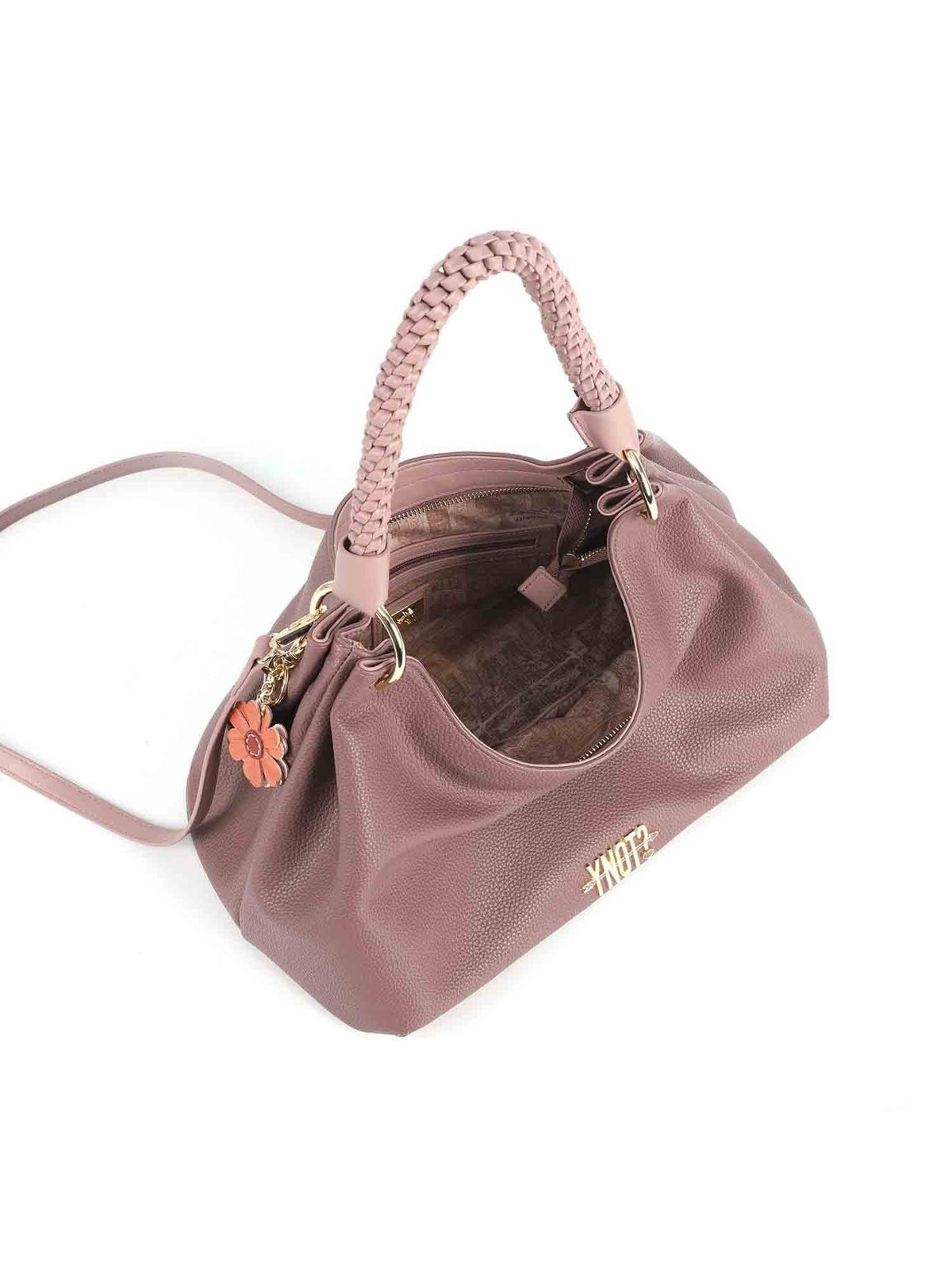 Y-not hobo small borsa da donna malva