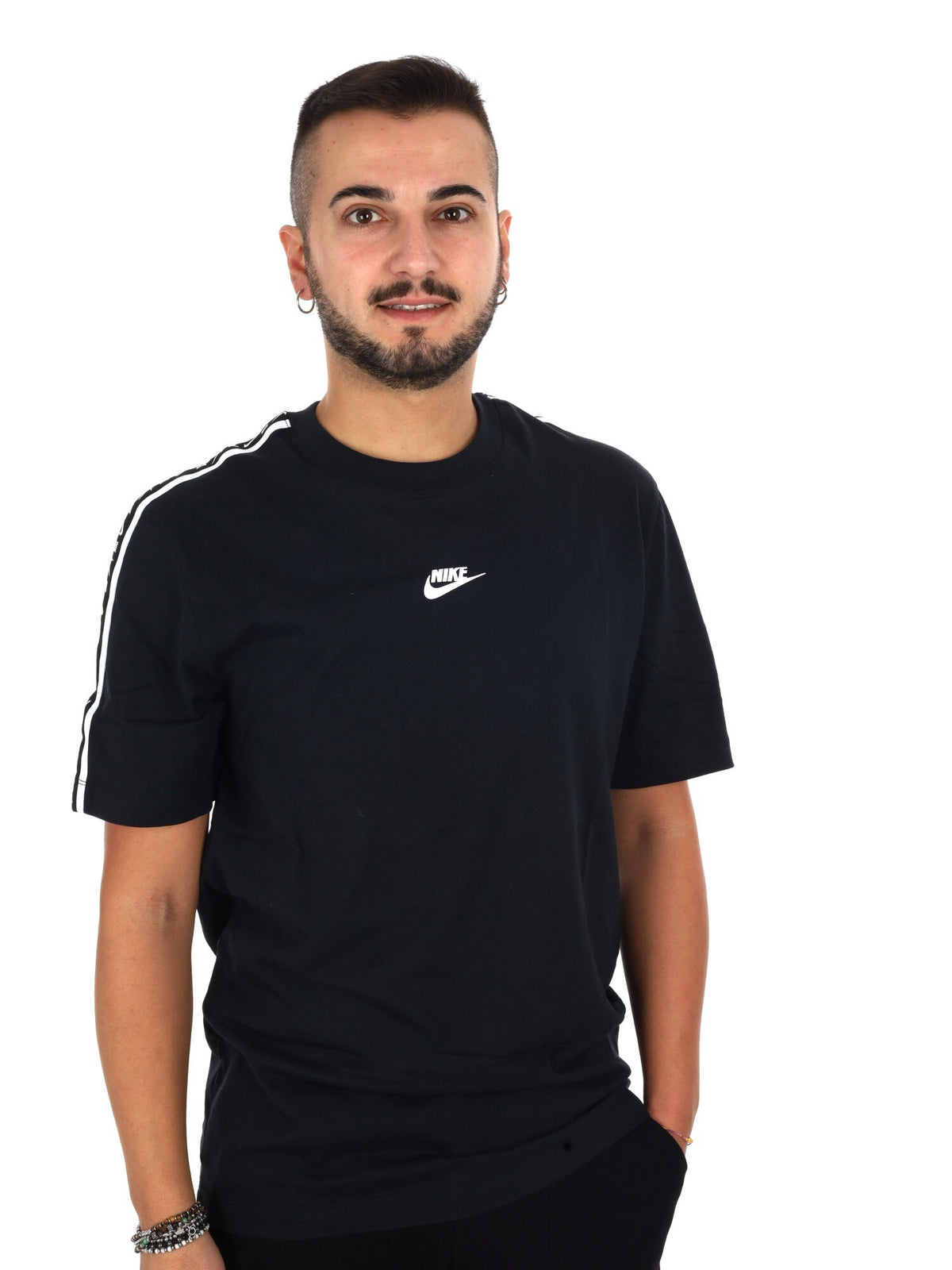 Nike t-shirt mm da uomo nero