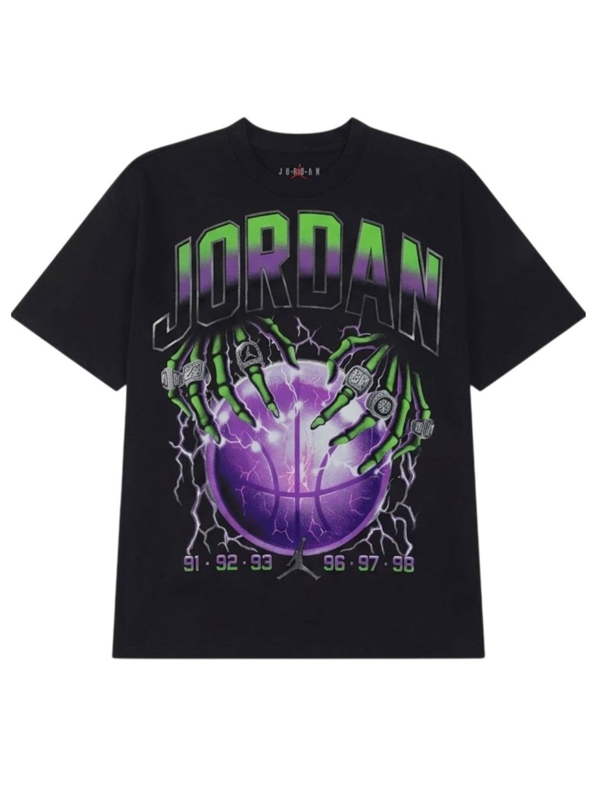 Jordan b. t-s boxy t-shirt da bambino/a nero