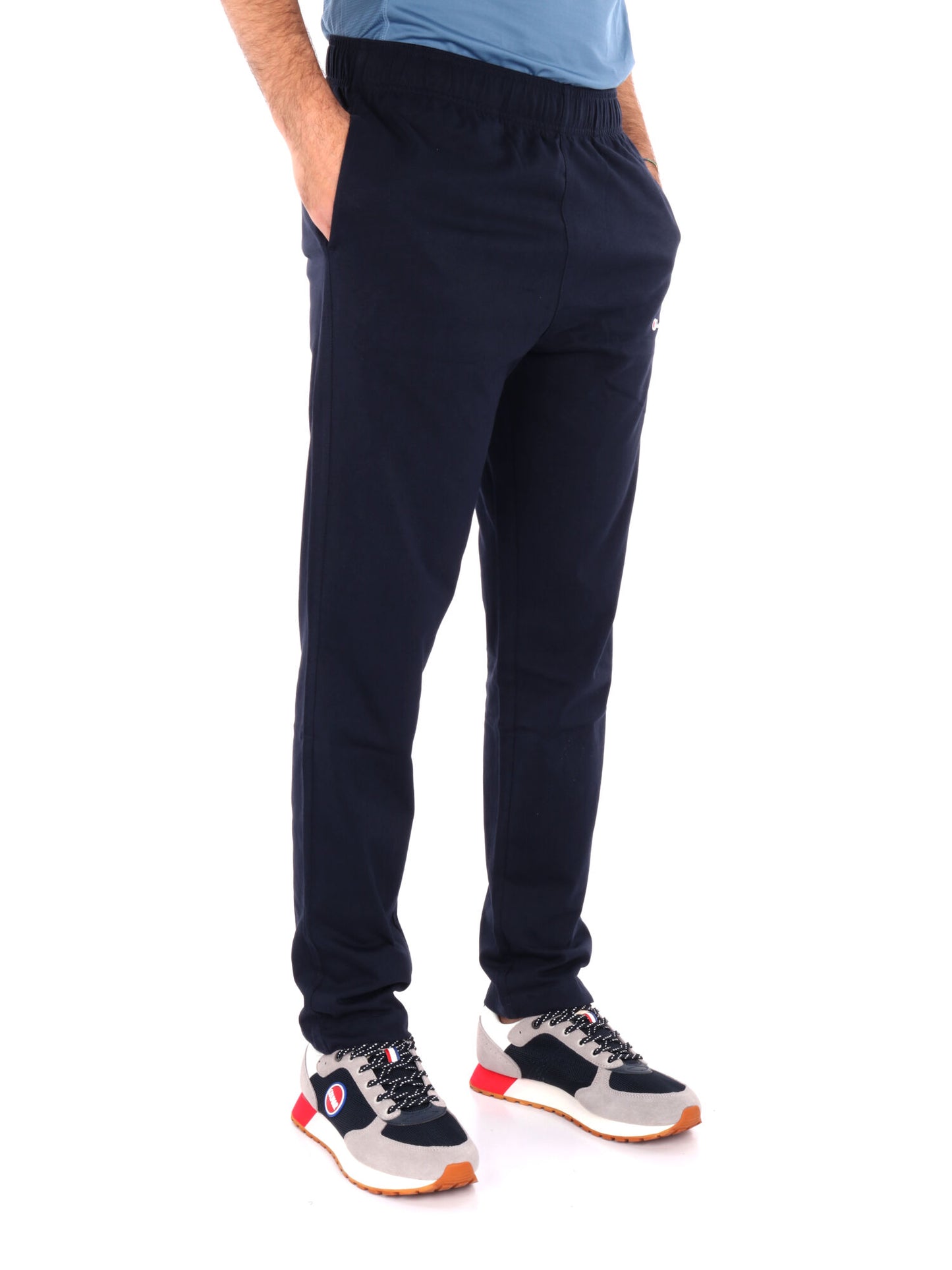 PANTALONE SPORTIVO CON COULISSE CHAMPION DA UOMO BLU