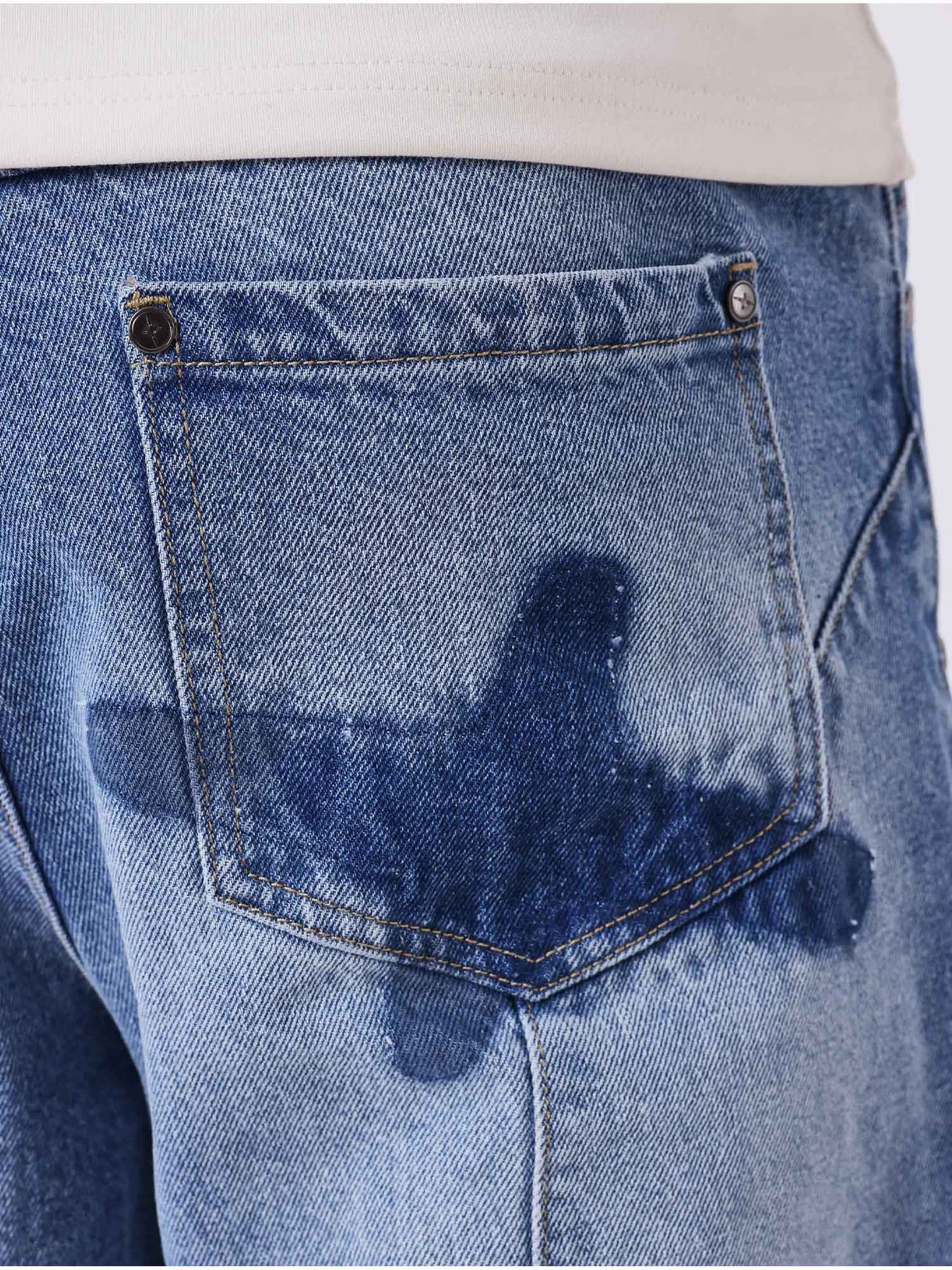 Project X Paris Iceage, jeans da uomo denim