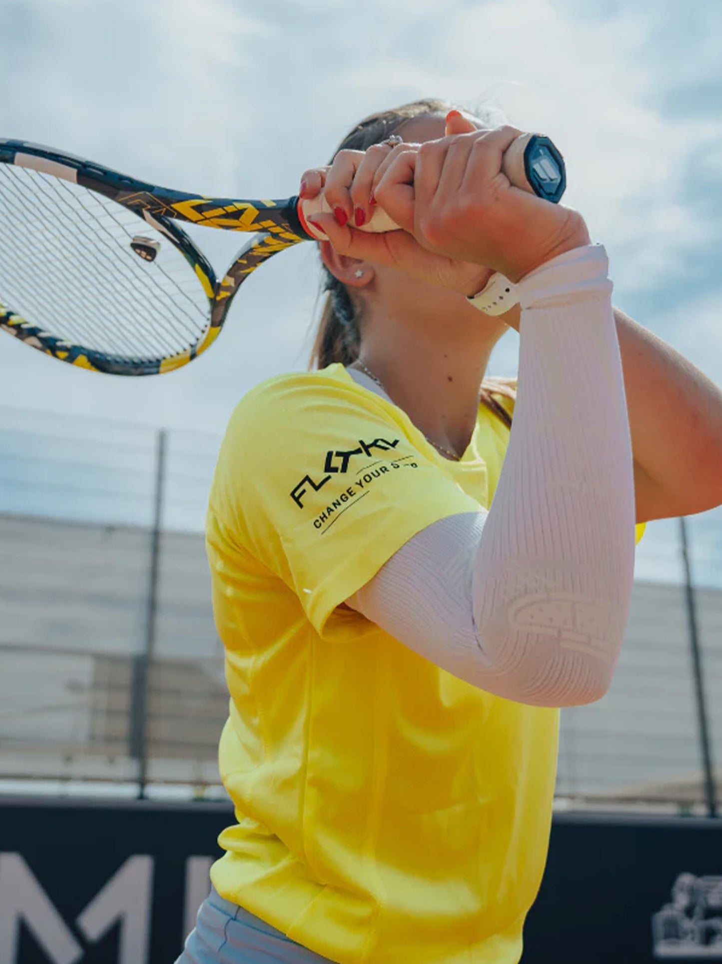 MANICOTTO NO STRAIN FLOKY UNISEX BIANCO