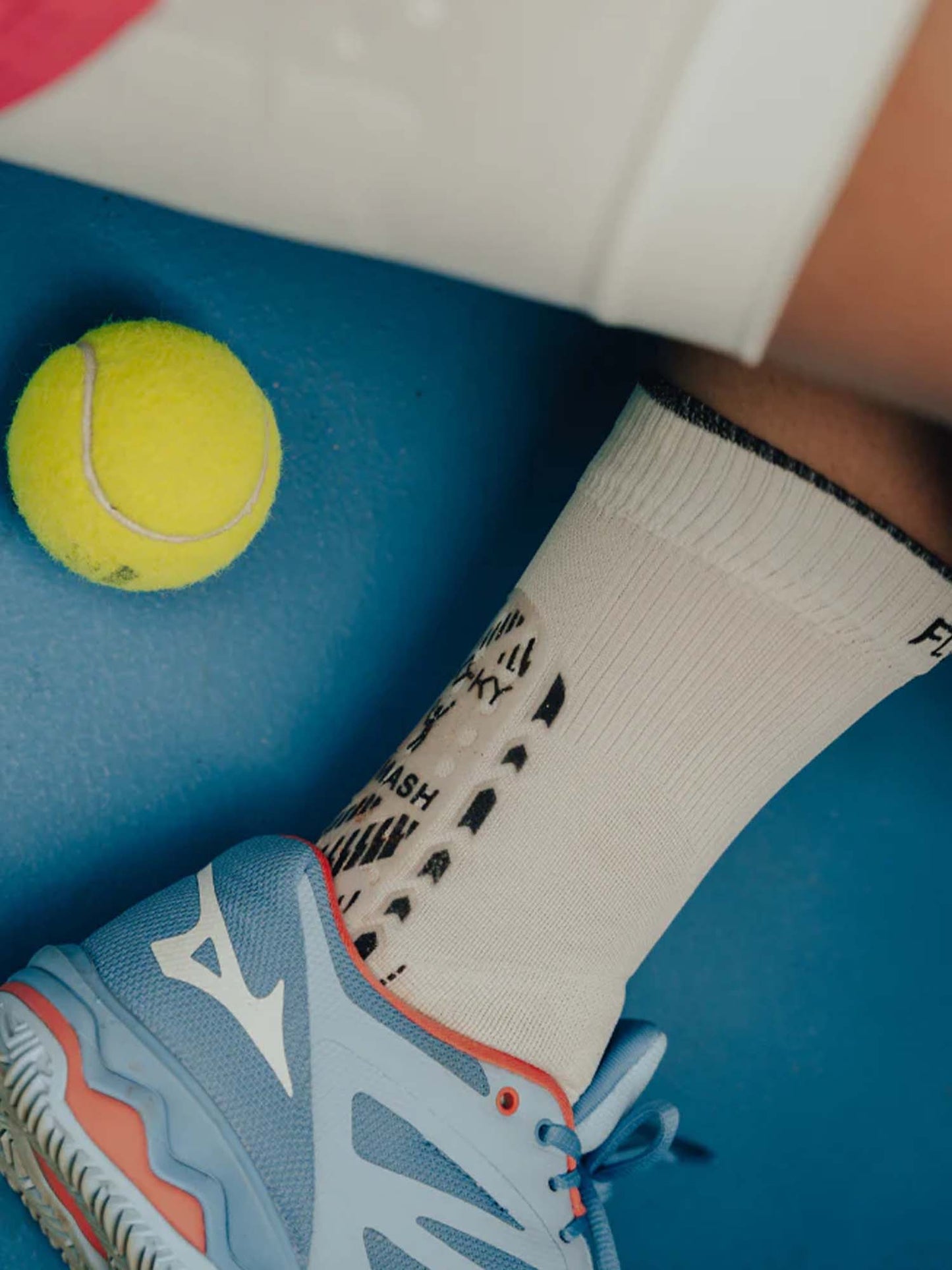 CALZE S-MASH FLOKY UNISEX BIANCO