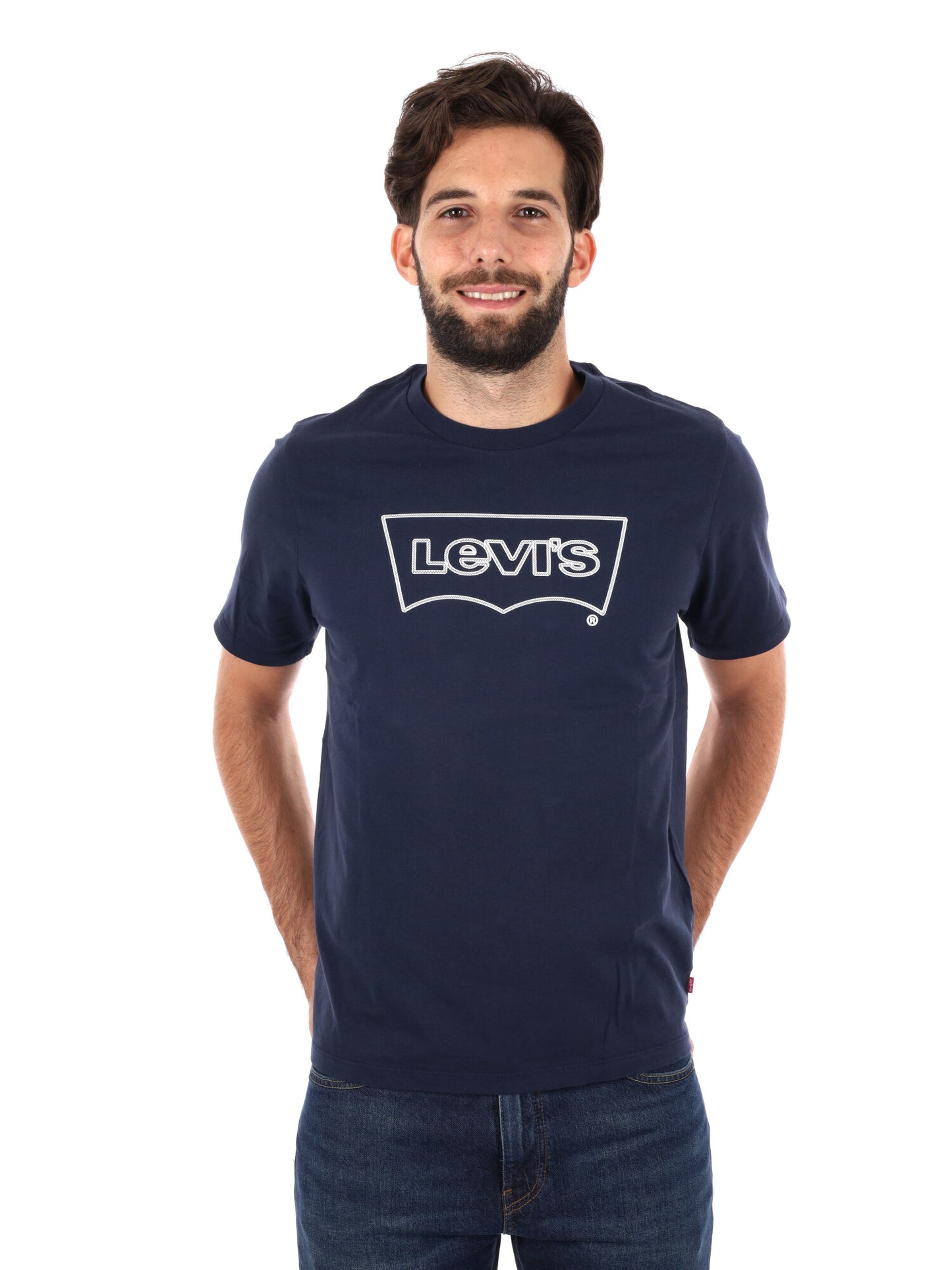 T-SHIRT CLASSICA CON LOGO LEVI'S DA UOMO BLU