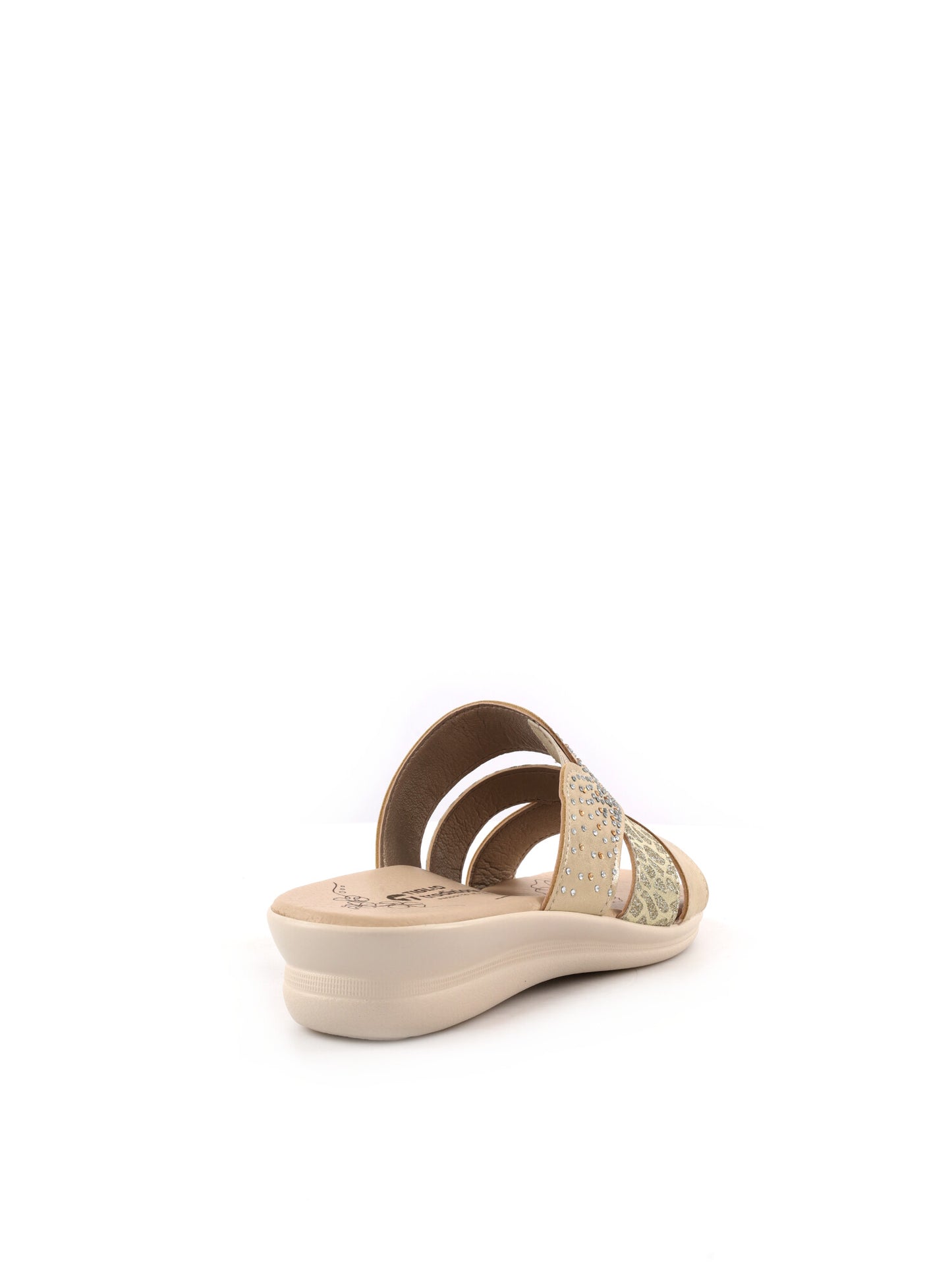 Tiglio Ciabatte da donna Venezia in elegante metallico