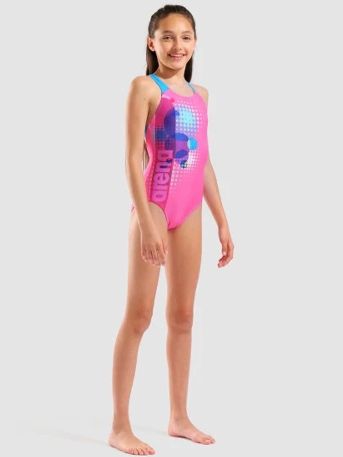 Costume intero Arena rosa per bambino unisex