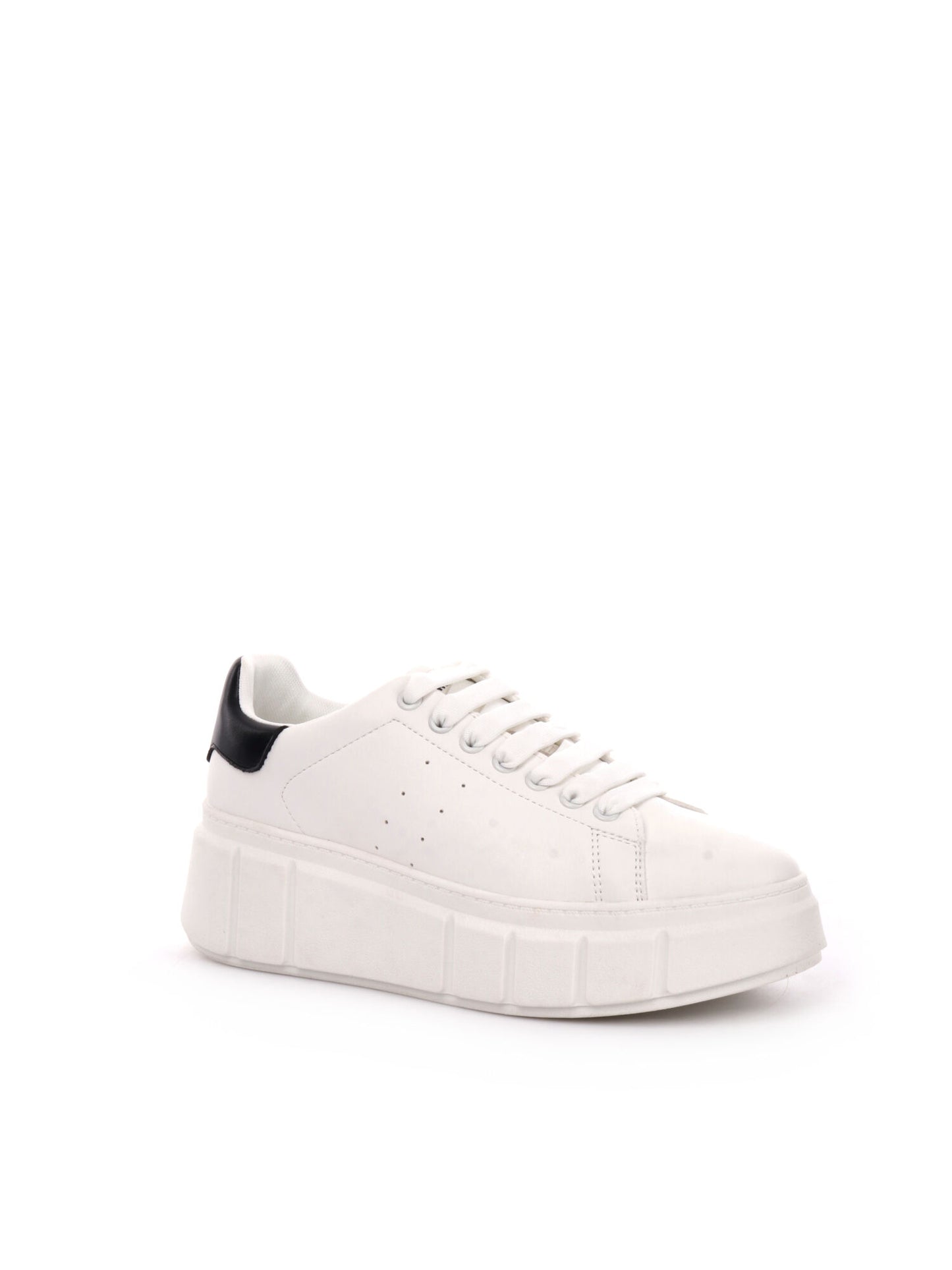 SNEAKERS CON PLATEAU TAMARIS DONNA BIANCO-NERO