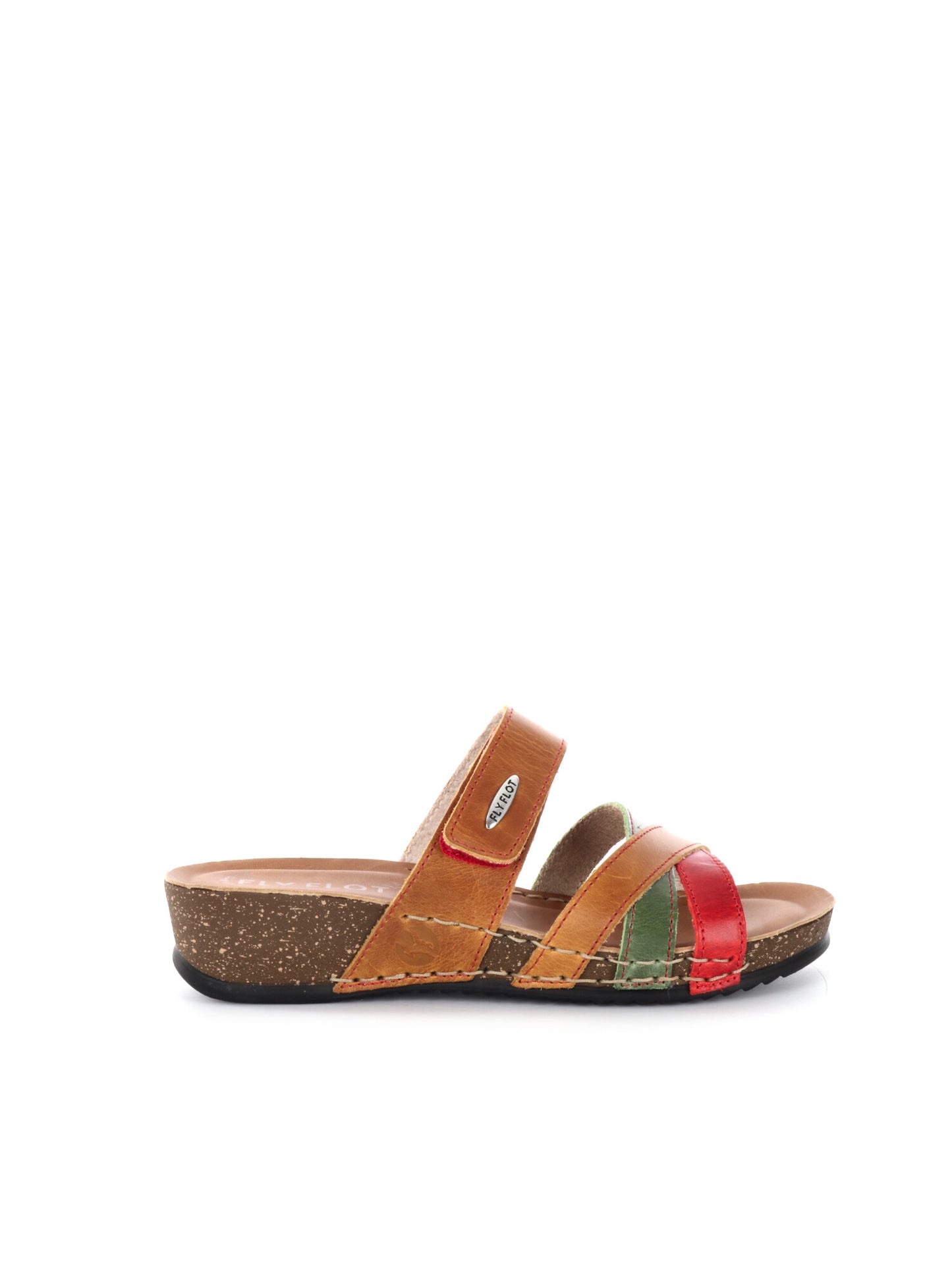 CIABATTA FLY FLOT DA DONNA GIALLO ROSSO