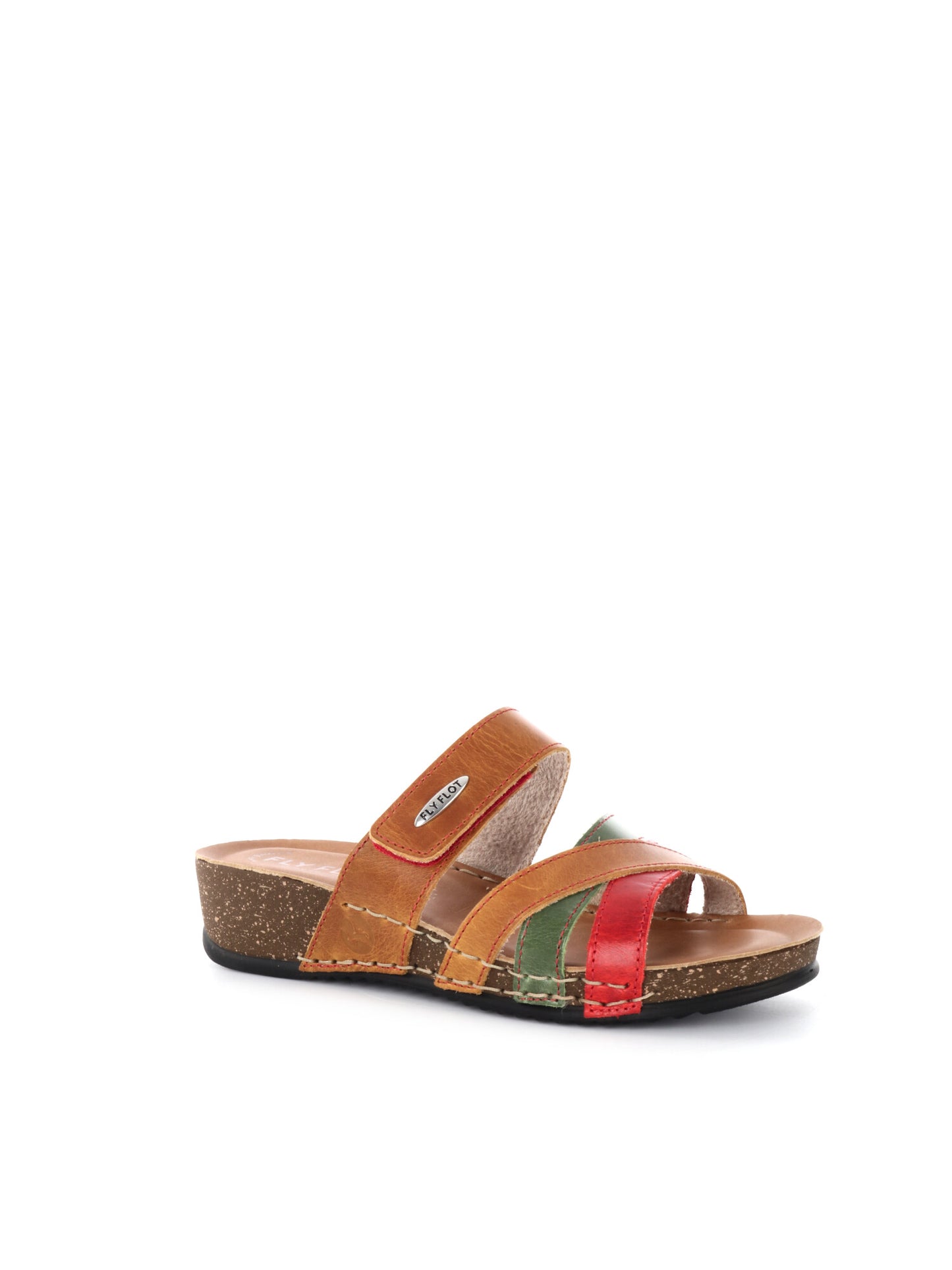 CIABATTA FLY FLOT DA DONNA GIALLO ROSSO