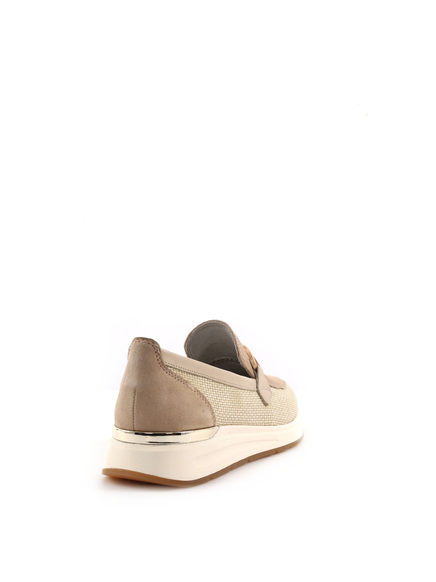 Mocassini Shoelab Ingrid Natur beige da donna per la primavera-estate