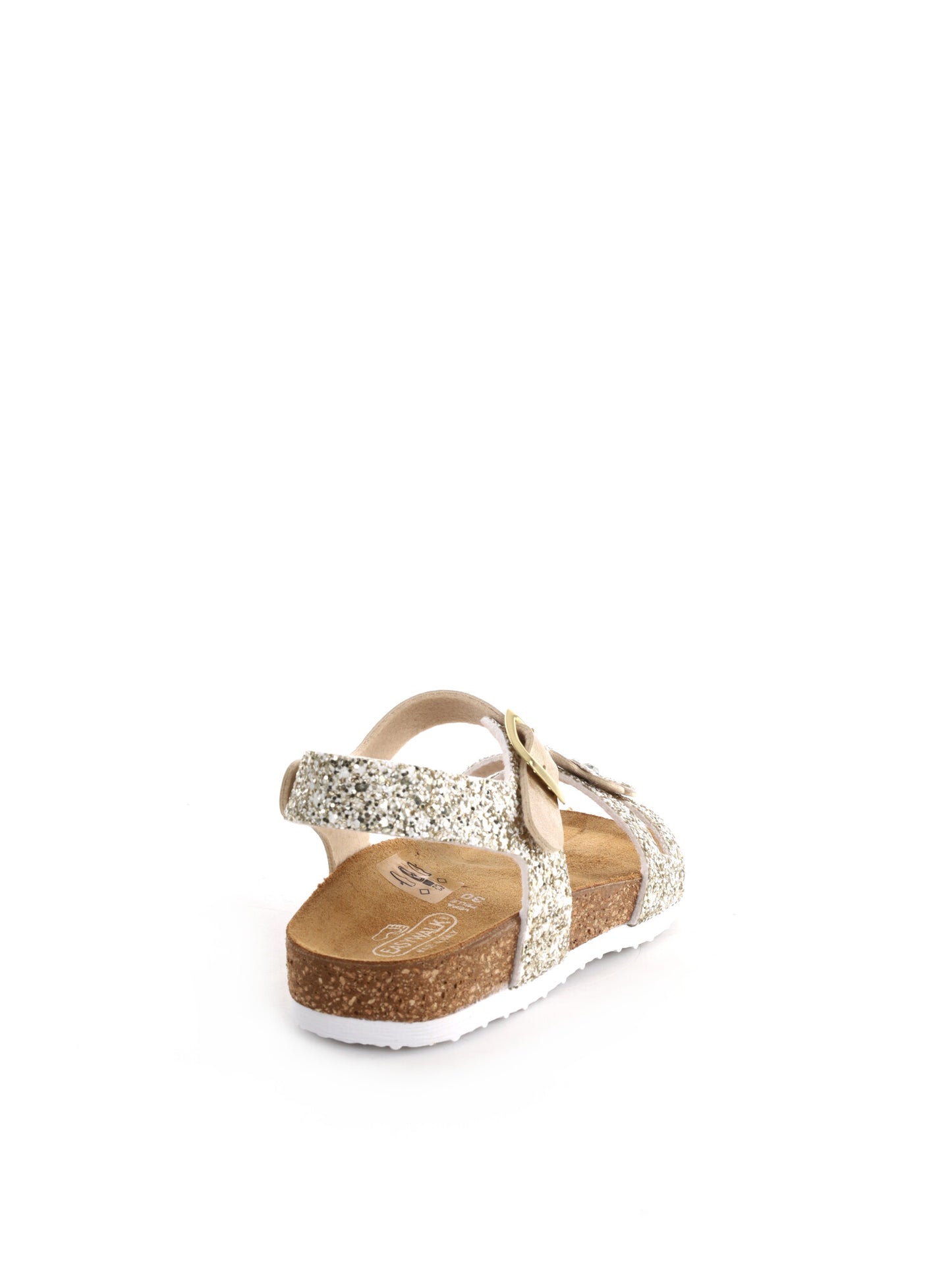 Easywalk sandali unisex bambino color argento metallizzato