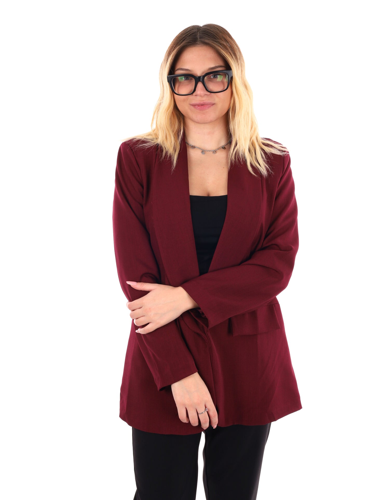 BLAZER MISS LOVE DA DONNA BORDEAUX