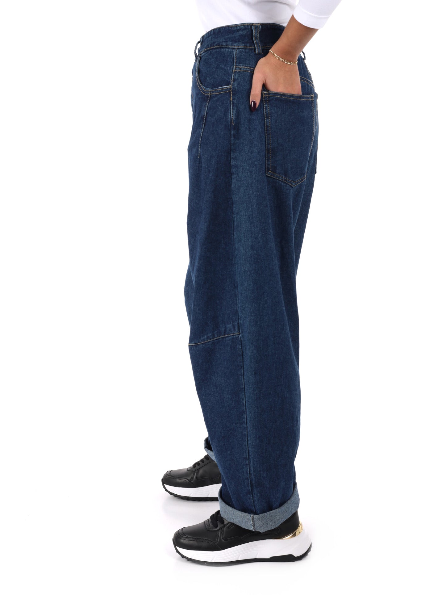 DENIM BALLOON MISS LOVE DA DONNA BLU JEANS