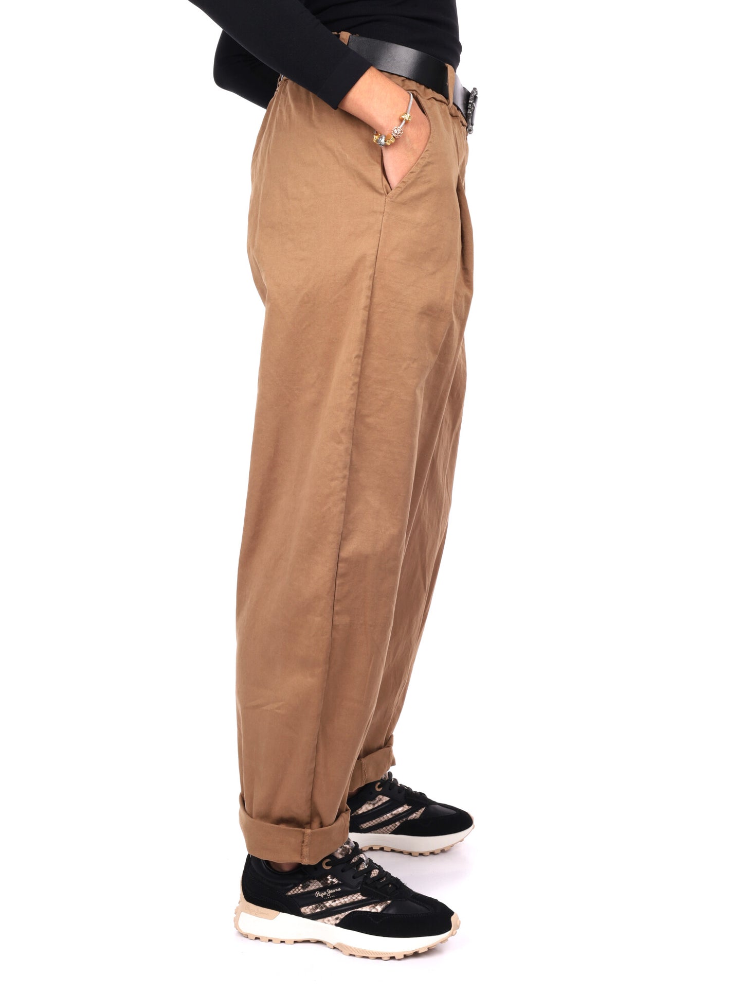 PANTALONE BALLOON MISS LOVE DA DONNA CAMMELLO