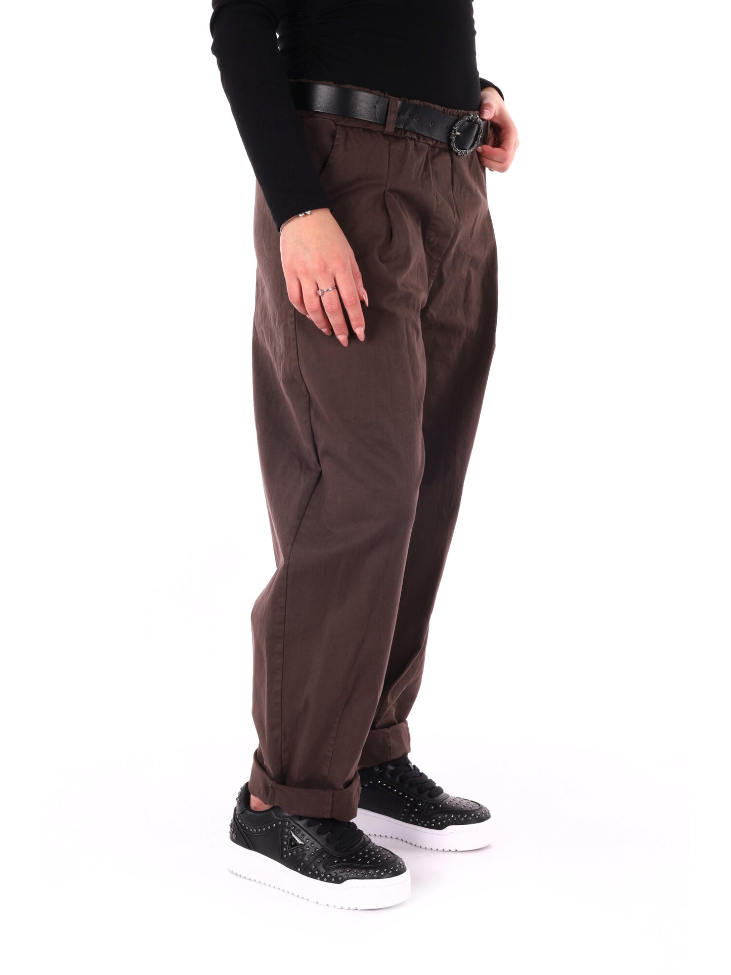 PANTALONE BALLOON MISS LOVE DA DONNA CIOCCOLATO