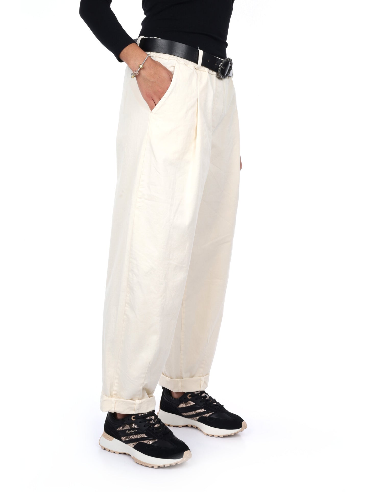 PANTALONE BALLOON MISS LOVE DA DONNA PANNA