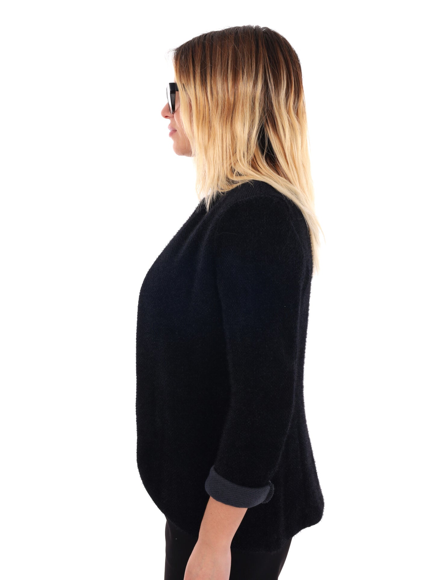 BLAZER STRUTTURATO MISS LOVE DA DONNA NERO