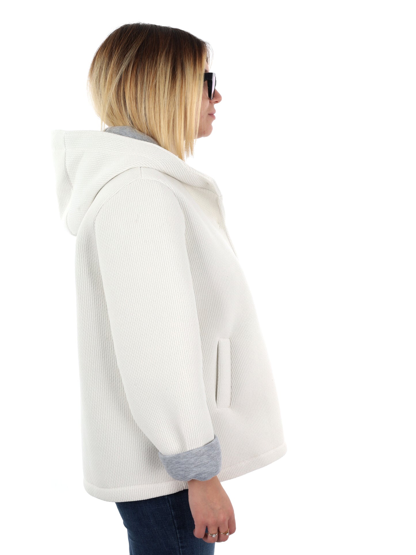 GIUBBINO CON CAPPUCCIO MISS LOVE DA DONNA PANNA