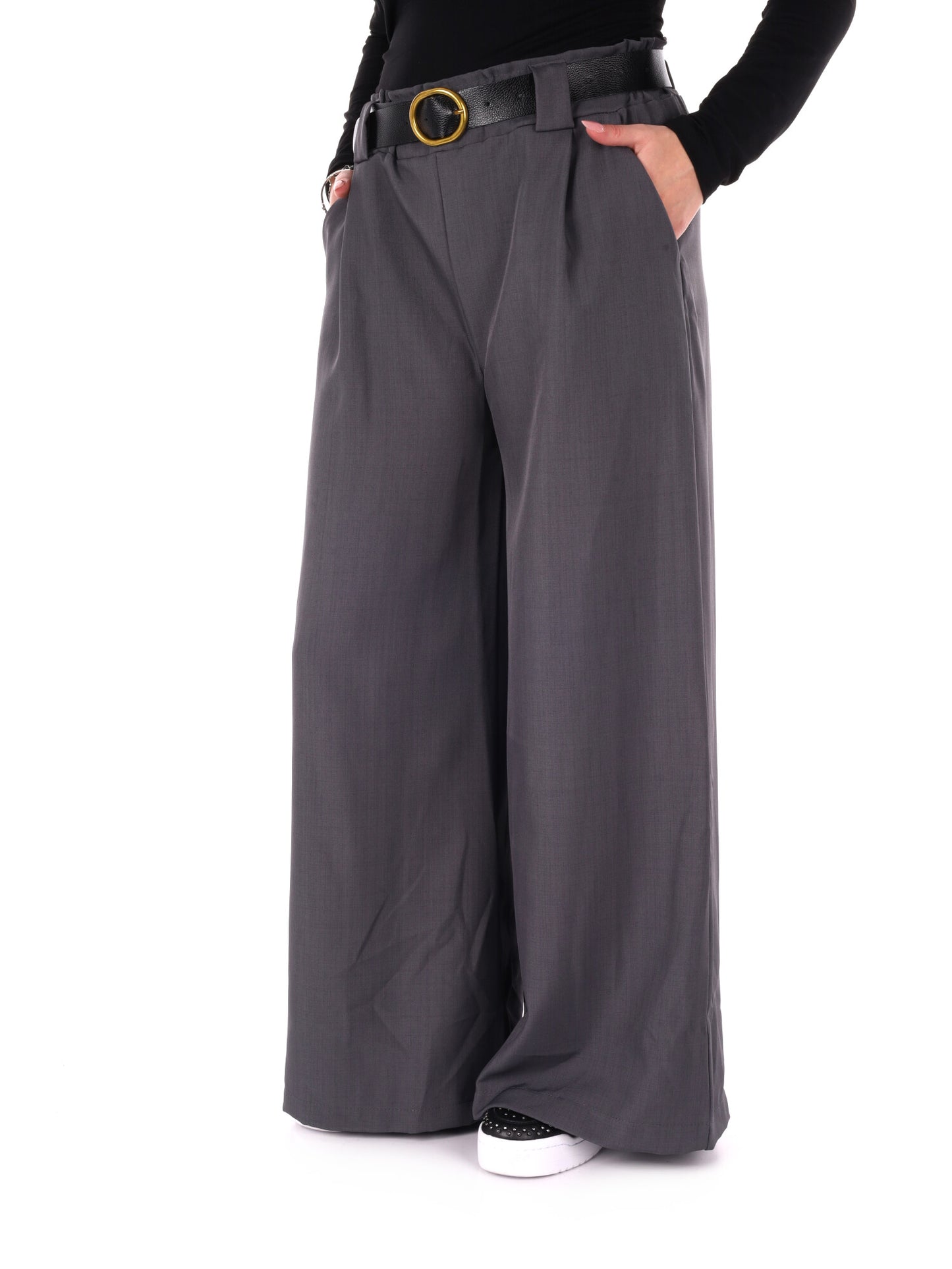 PANTAPALAZZO MISS LOVE DA DONNA GRIGIO