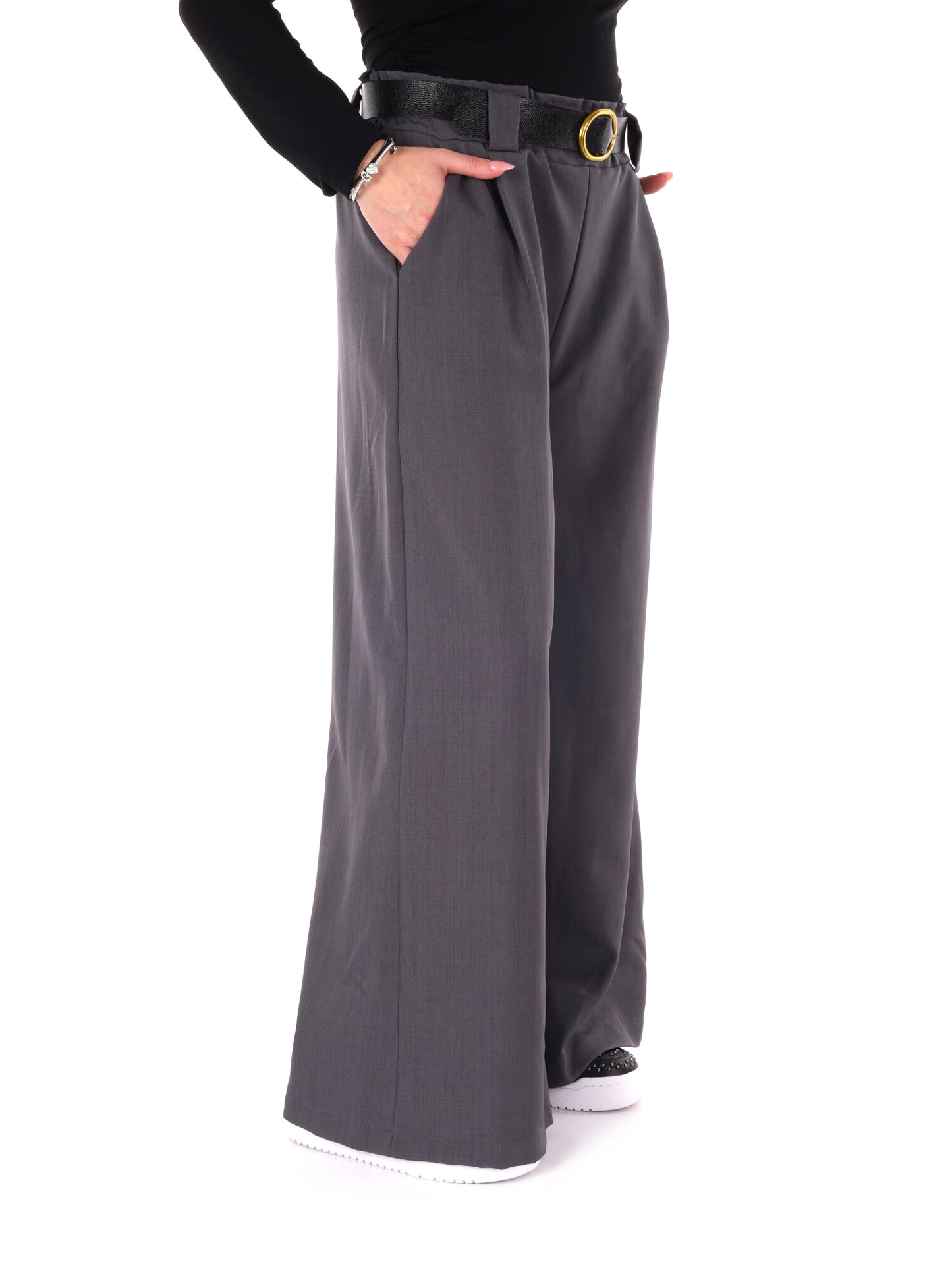 PANTAPALAZZO MISS LOVE DA DONNA GRIGIO