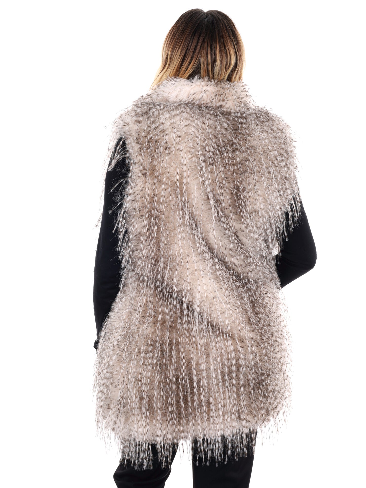 SMANICATO IN ECOPELLICCIA MISS LOVE DA DONNA BIANCO