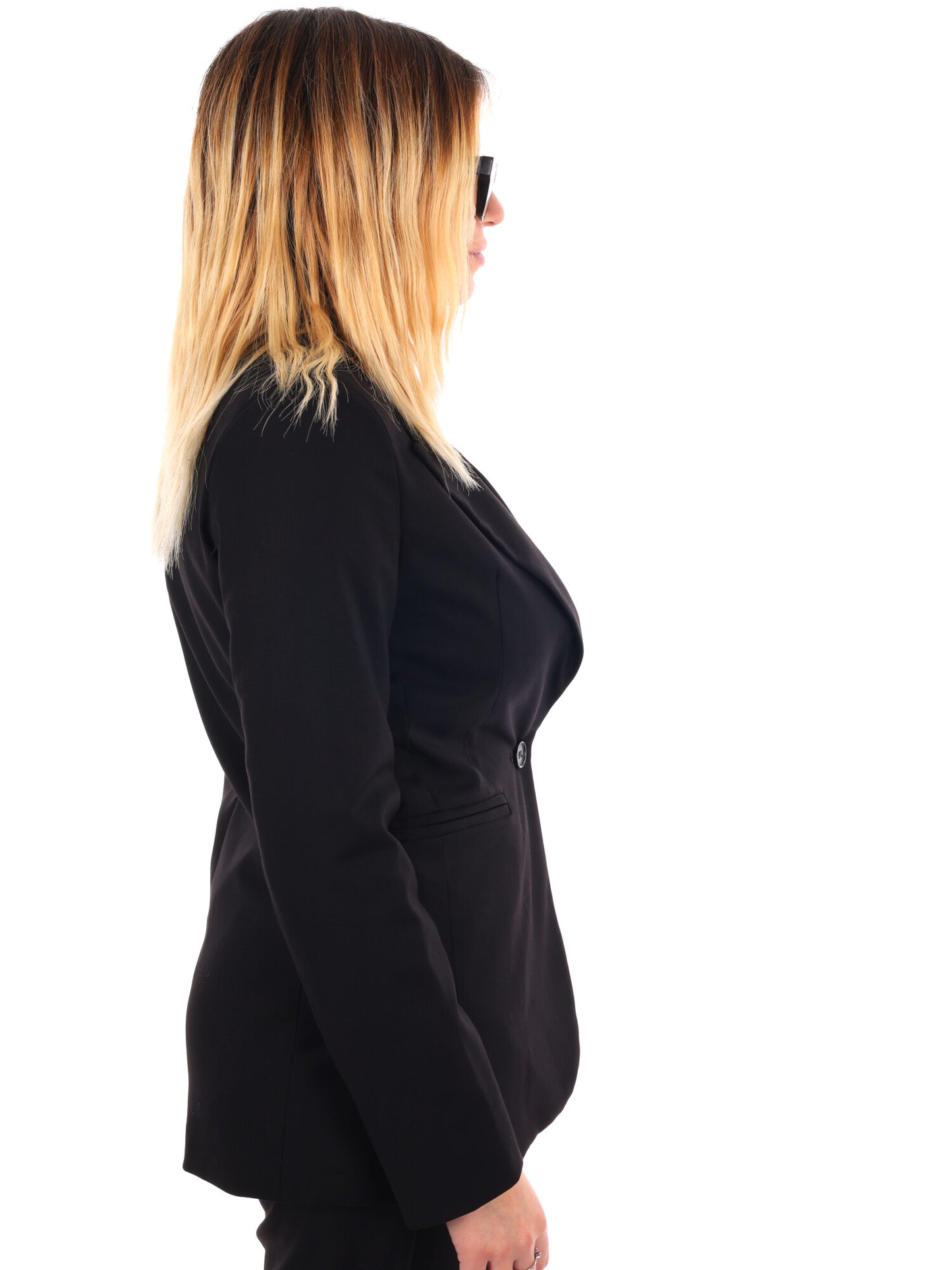 BLAZER CON REVER A LANCIA MISS LOVE DA DONNA NERO