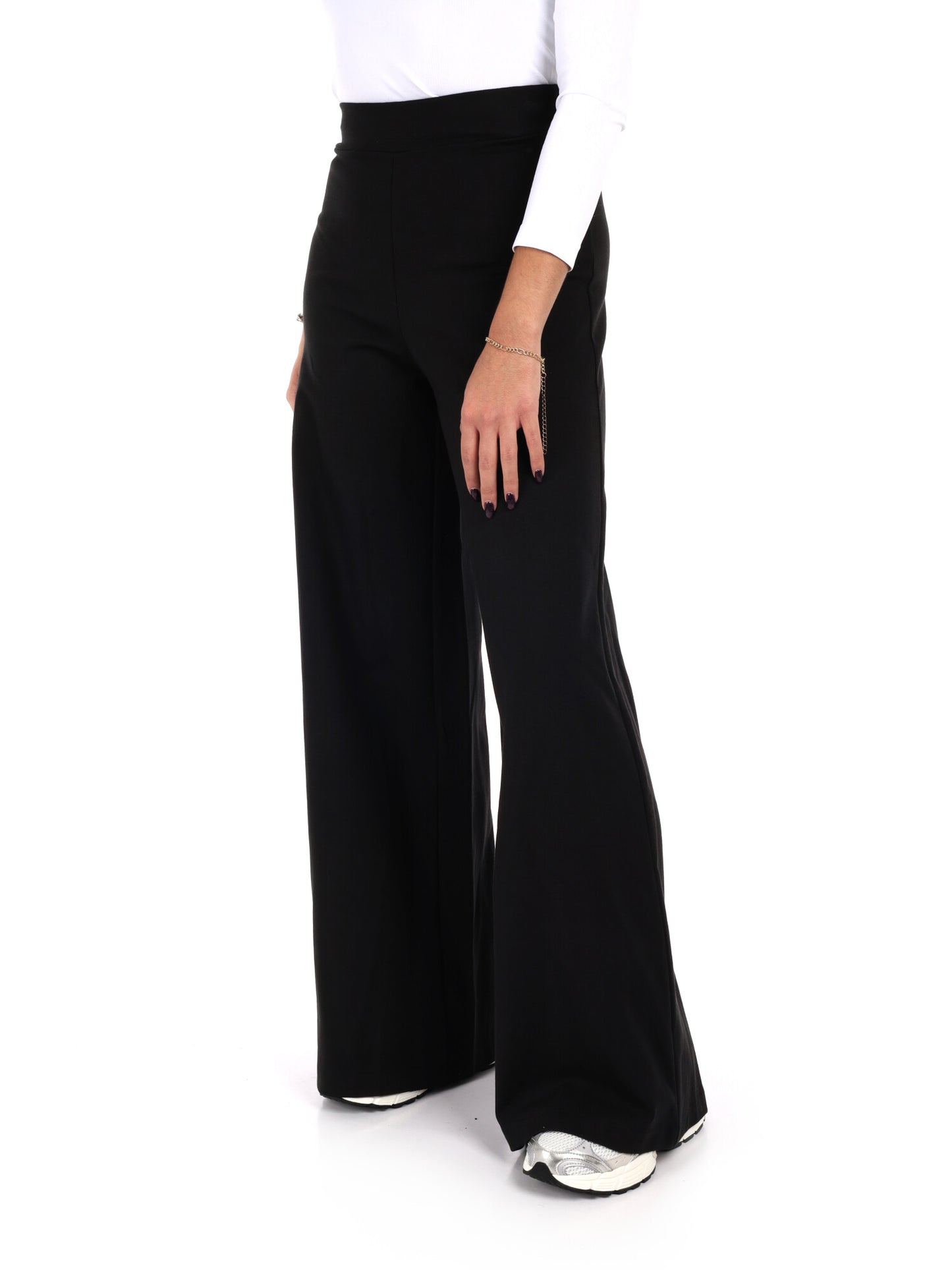 PANTAPALAZZO SPORTIVO MISS LOVE DA DONNA NERO