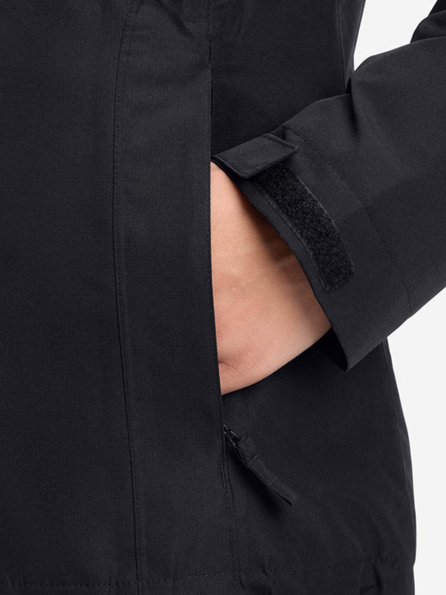 Giacca Carlide da donna Mckinley, impermeabile e versatile nera