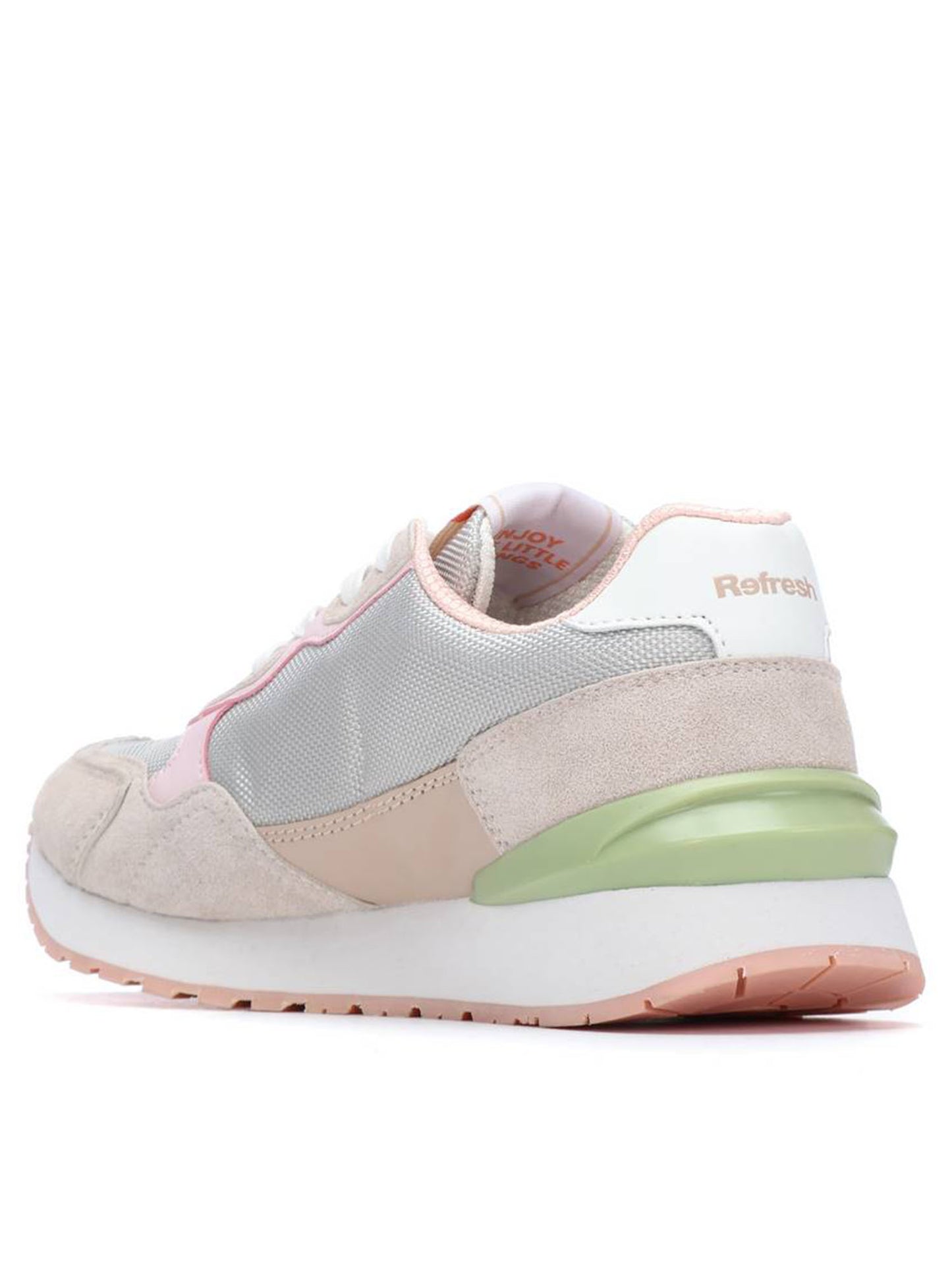 Sneakers Refresh beige da donna, comfort e stile versatile