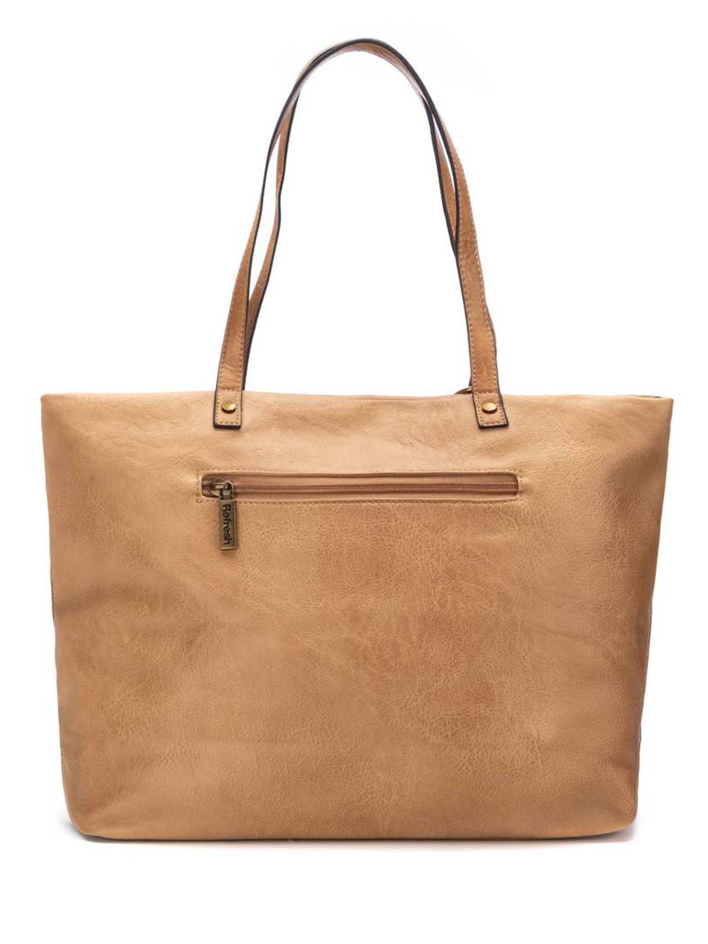 Borsa Refresh beige in similpelle, capiente e versatile da donna