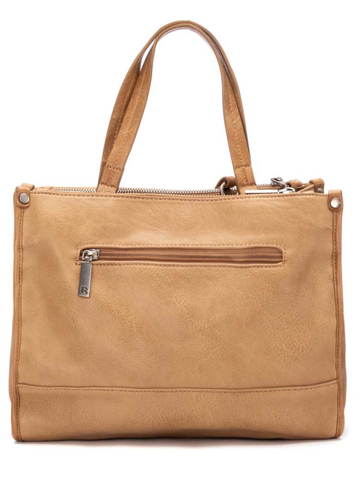 Borsa a tracolla Refresh in ecopelle beige da donna