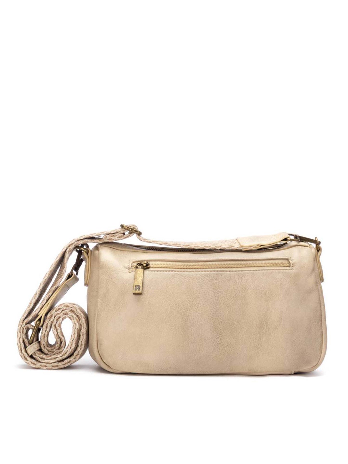 Borsa a tracolla Refresh beige da donna versatile e pratica