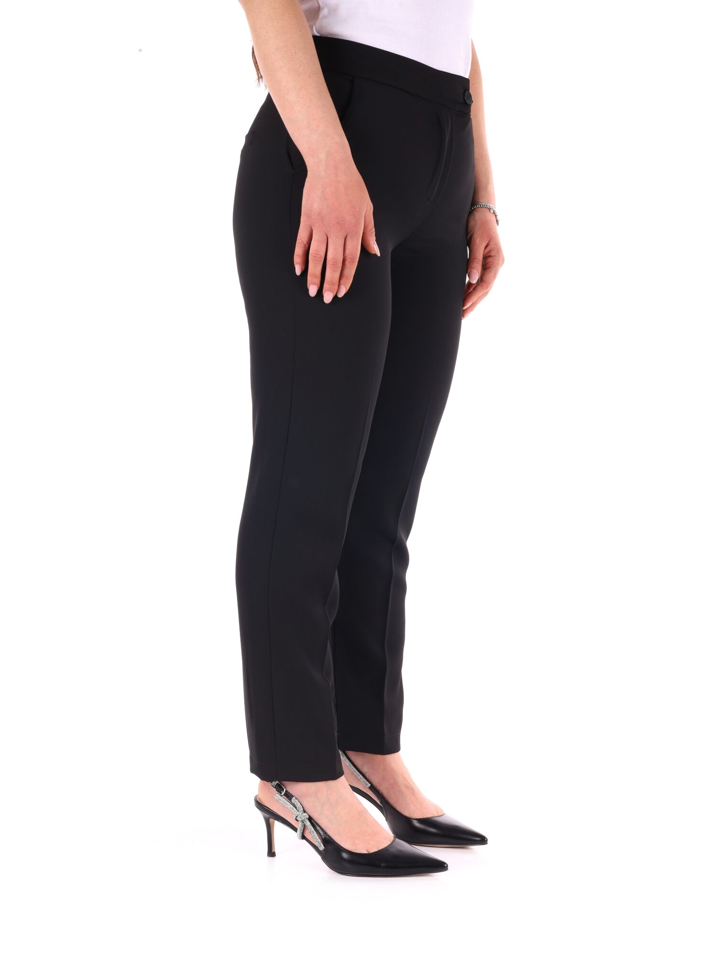 Pantaloni neri Miss Love da donna per un look elegante e confortevole