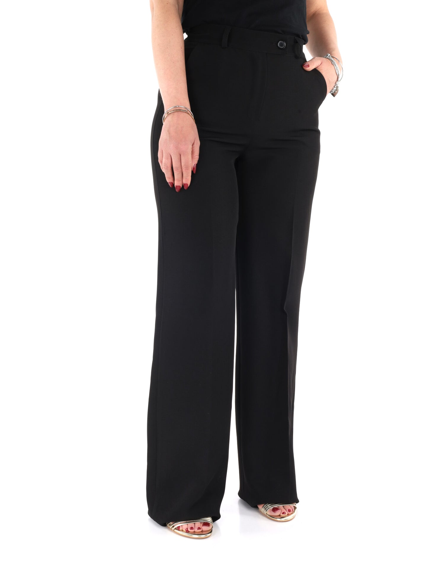 Miss Love, pantaloni eleganti da donna in nero per ogni occasione