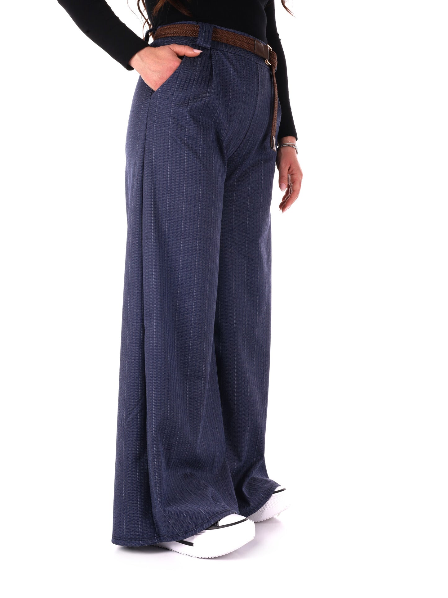 Pantaloni donna Miss Love blu primavera-estate 2026