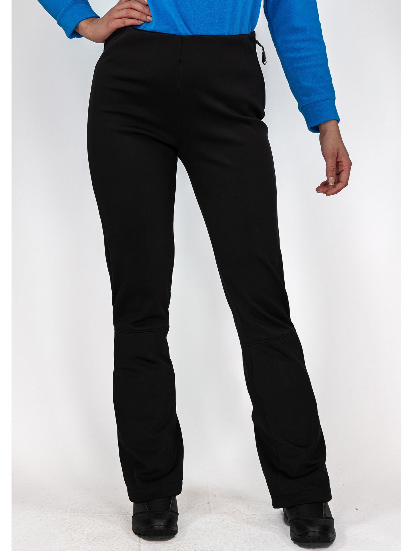 PANTALONE SCI ADERENTE ASTROLABIO DA DONNA NERO