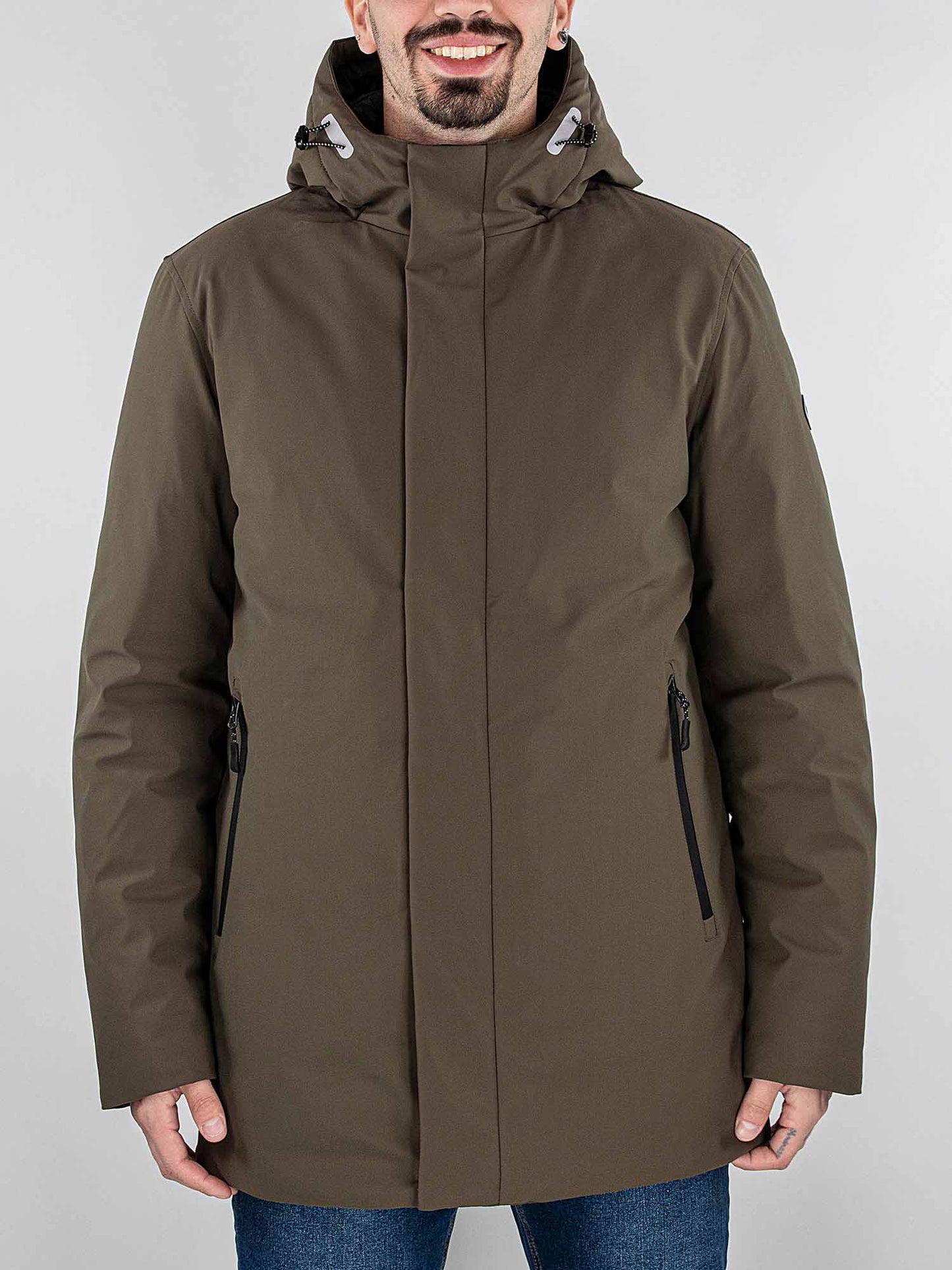 GIACCONE IMPERMEBILE ASTROLABIO DA UOMO VERDE