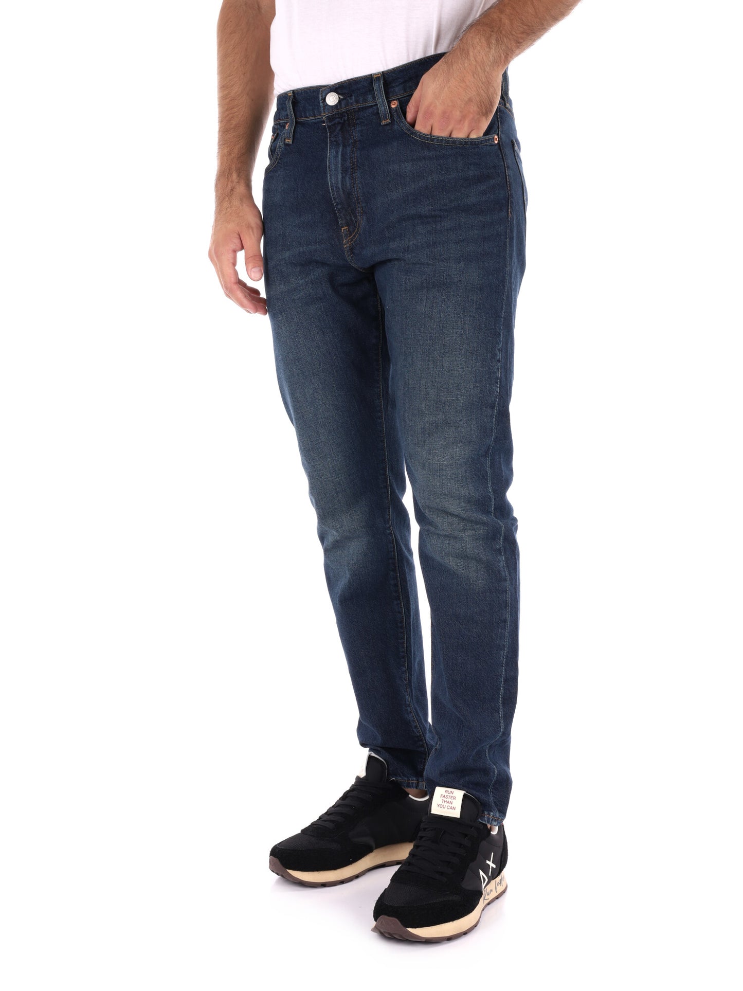 JEANS SLIM TAPER LEVIS 512 DA UOMO DENIM SCURO