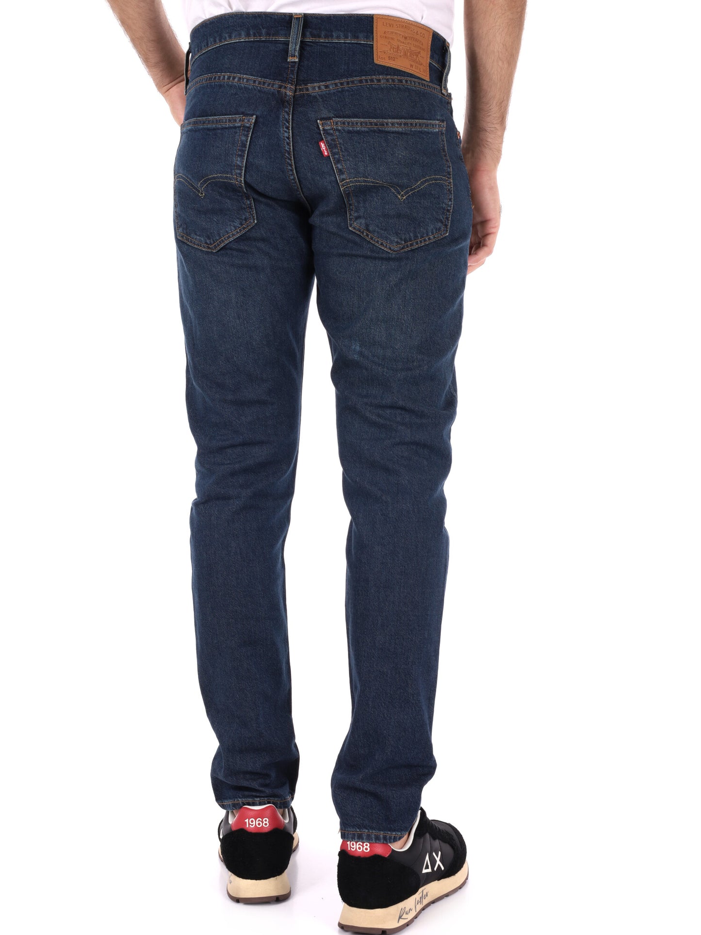 JEANS SLIM TAPER LEVIS 512 DA UOMO DENIM SCURO