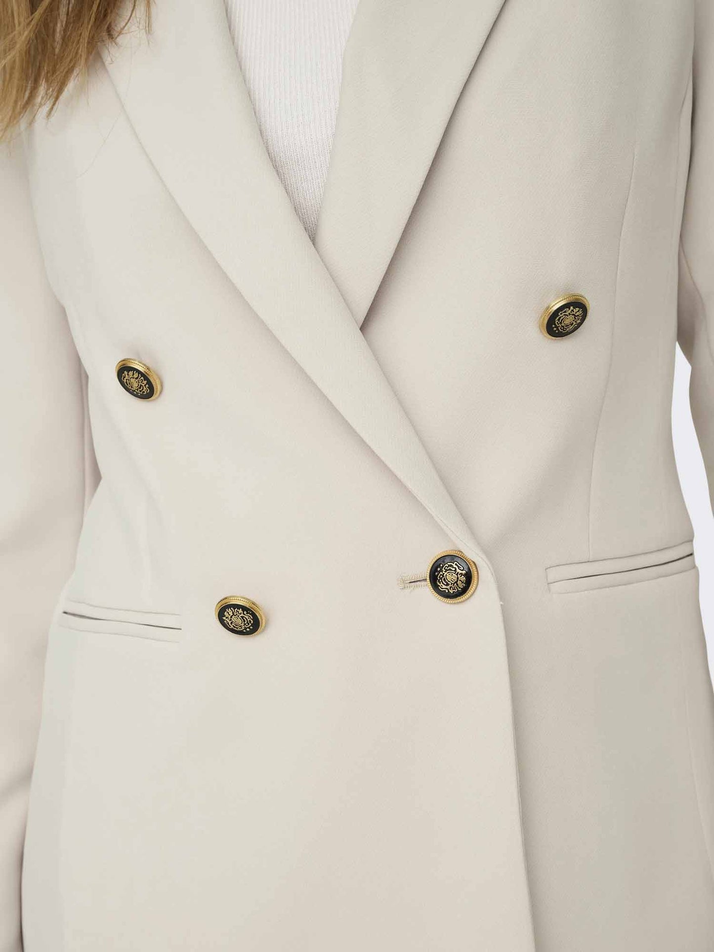 Only Astrid, blazer donna panna elegante e versatile