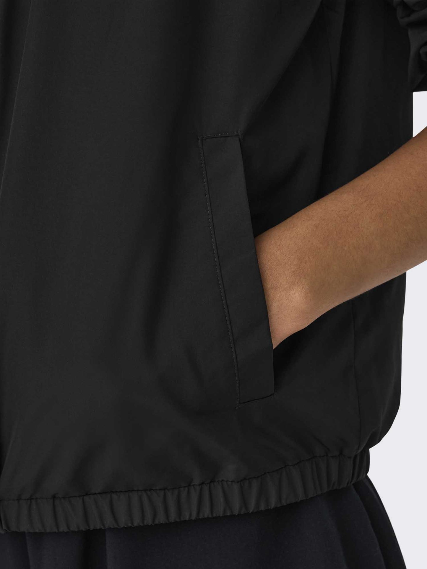 Only Candy Spring Jacket, giubbotto casual primaverile donna nero