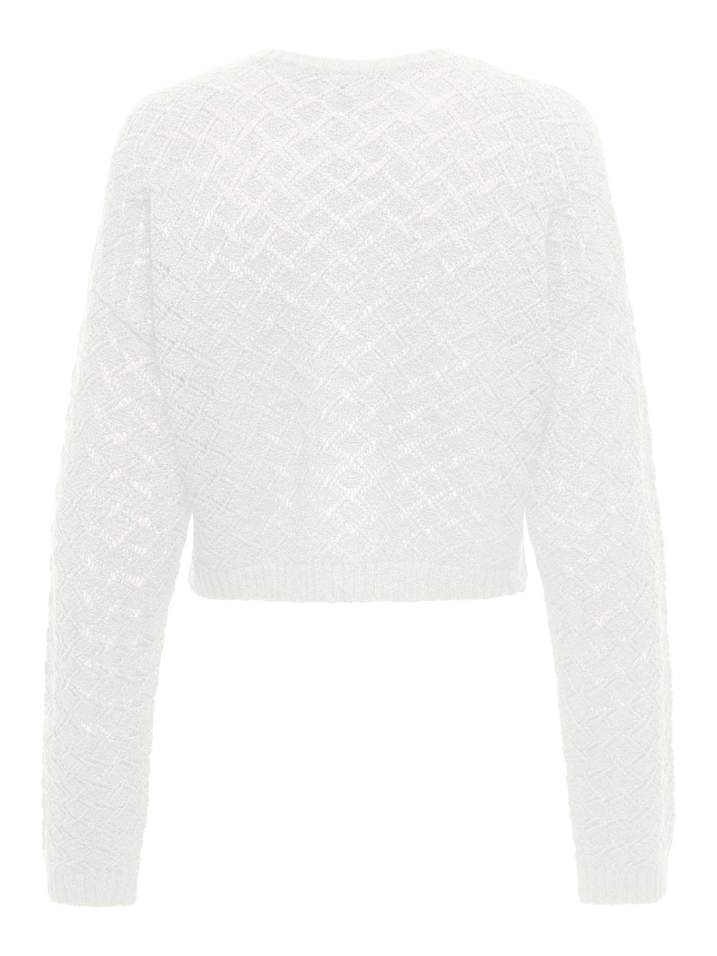 ONLY MIAMI LS O-NECK - PANNA