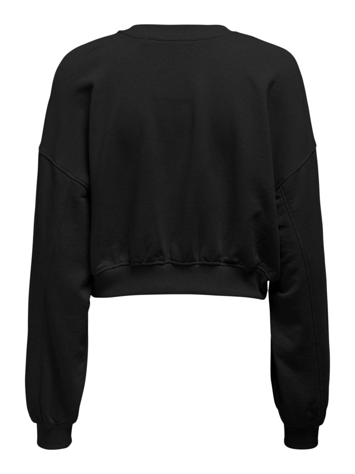 ONLY BELLA L/S CROP - NERO
