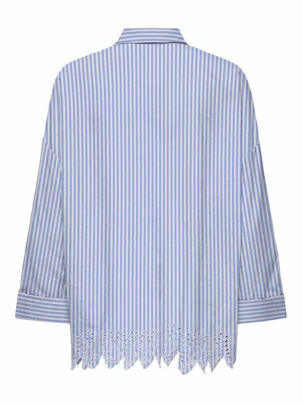 Only graces camicia da donna celeste