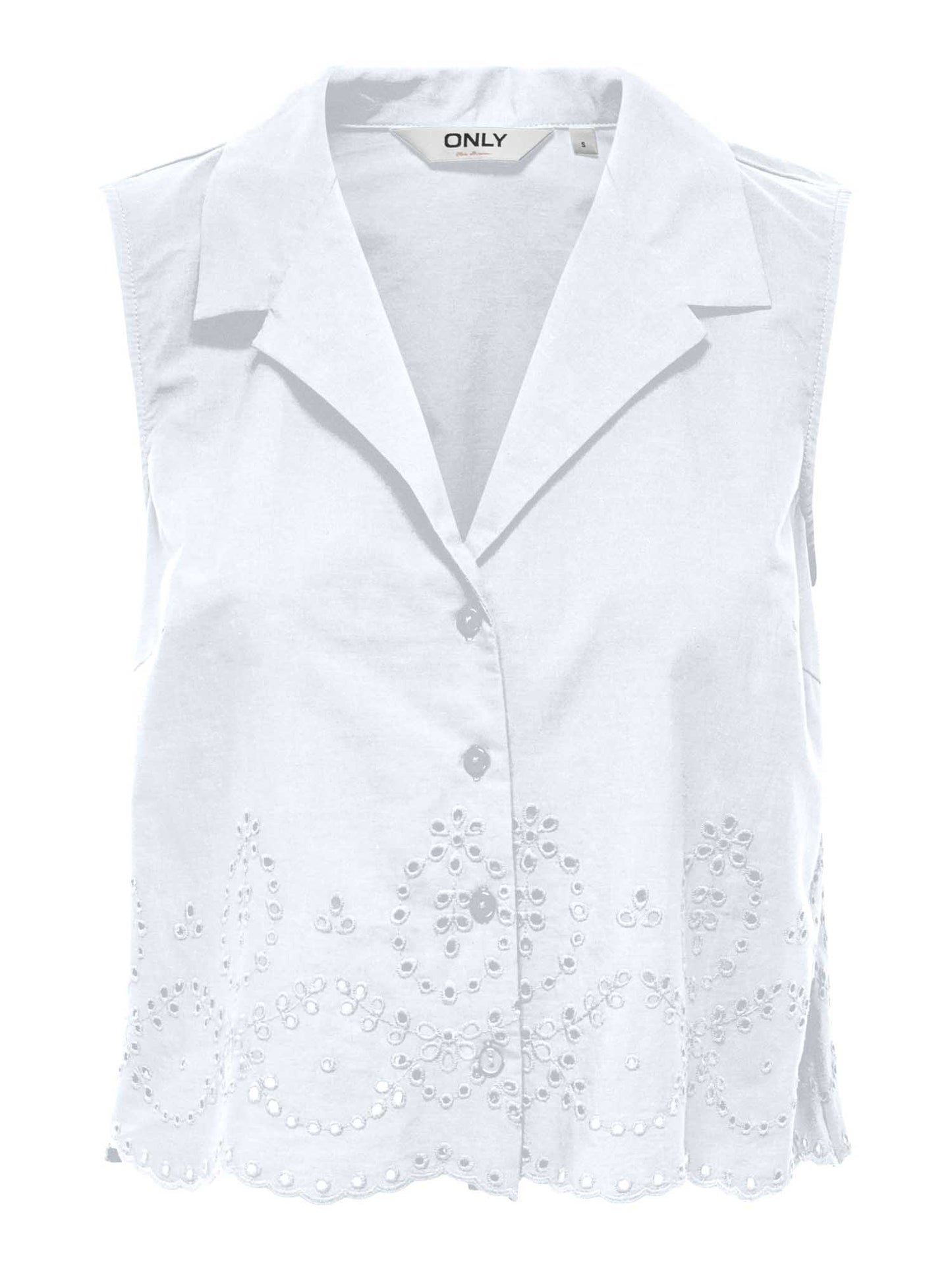 ONLY ROXANNE SL - BIANCO