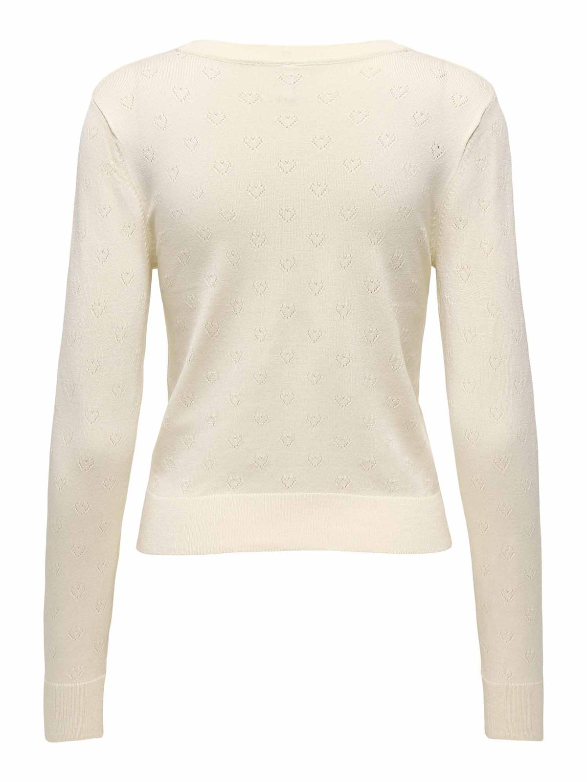 Only meddi maglia da donna panna