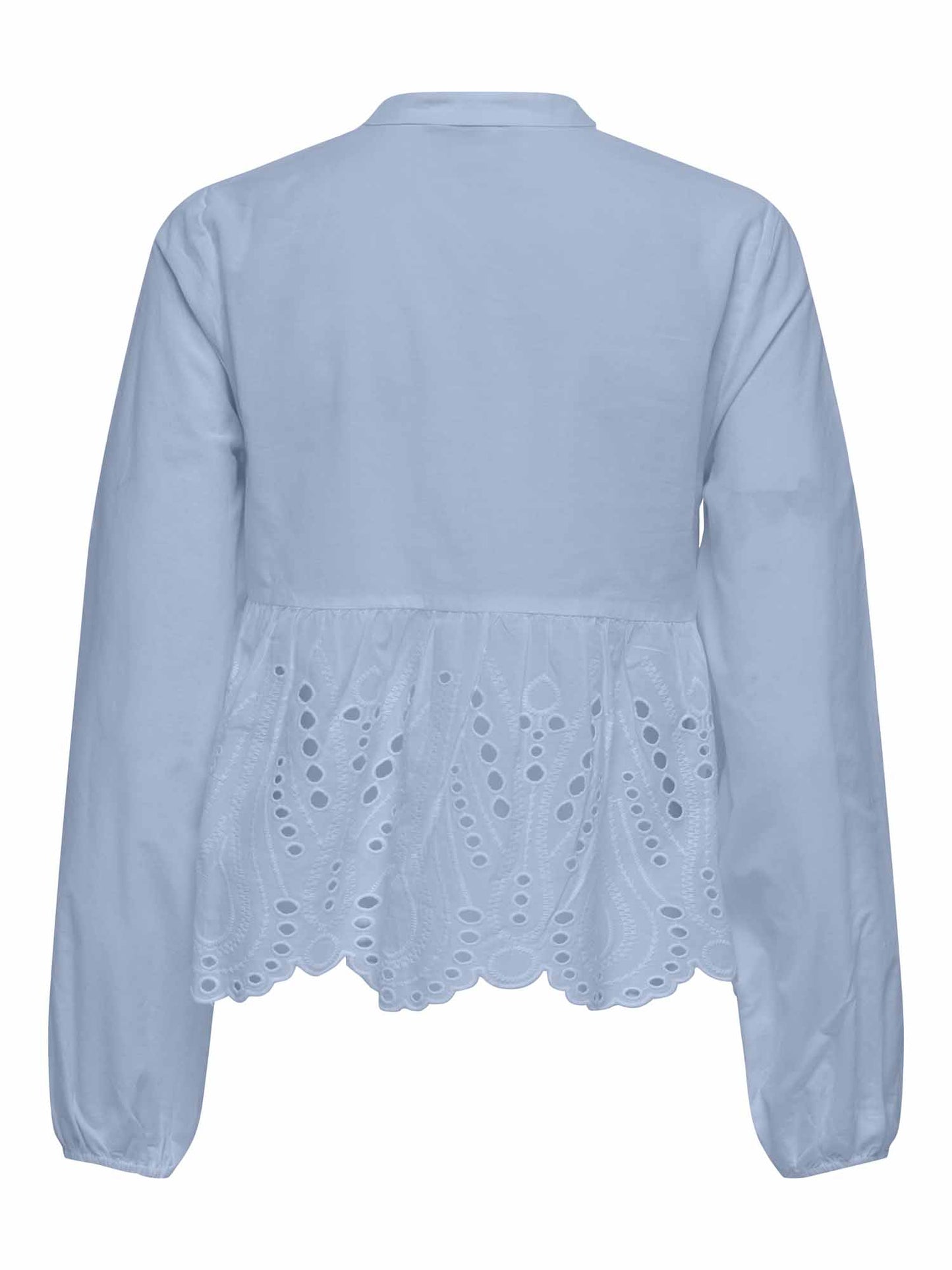 Only Dewina, camicia donna azzurra fresca e versatile
