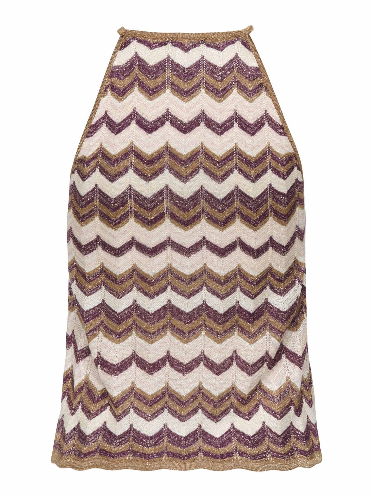 Only Aster Glitter, canotta donna bordeaux elegante