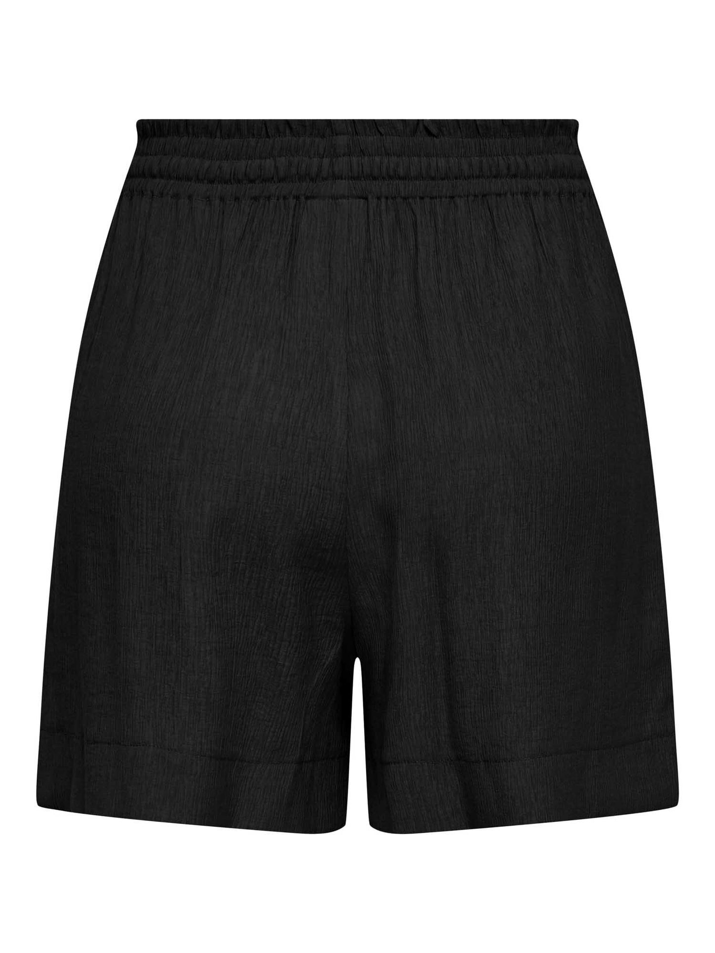 Shorts Only Nele in viscosa neri da Donna per la primavera-estate